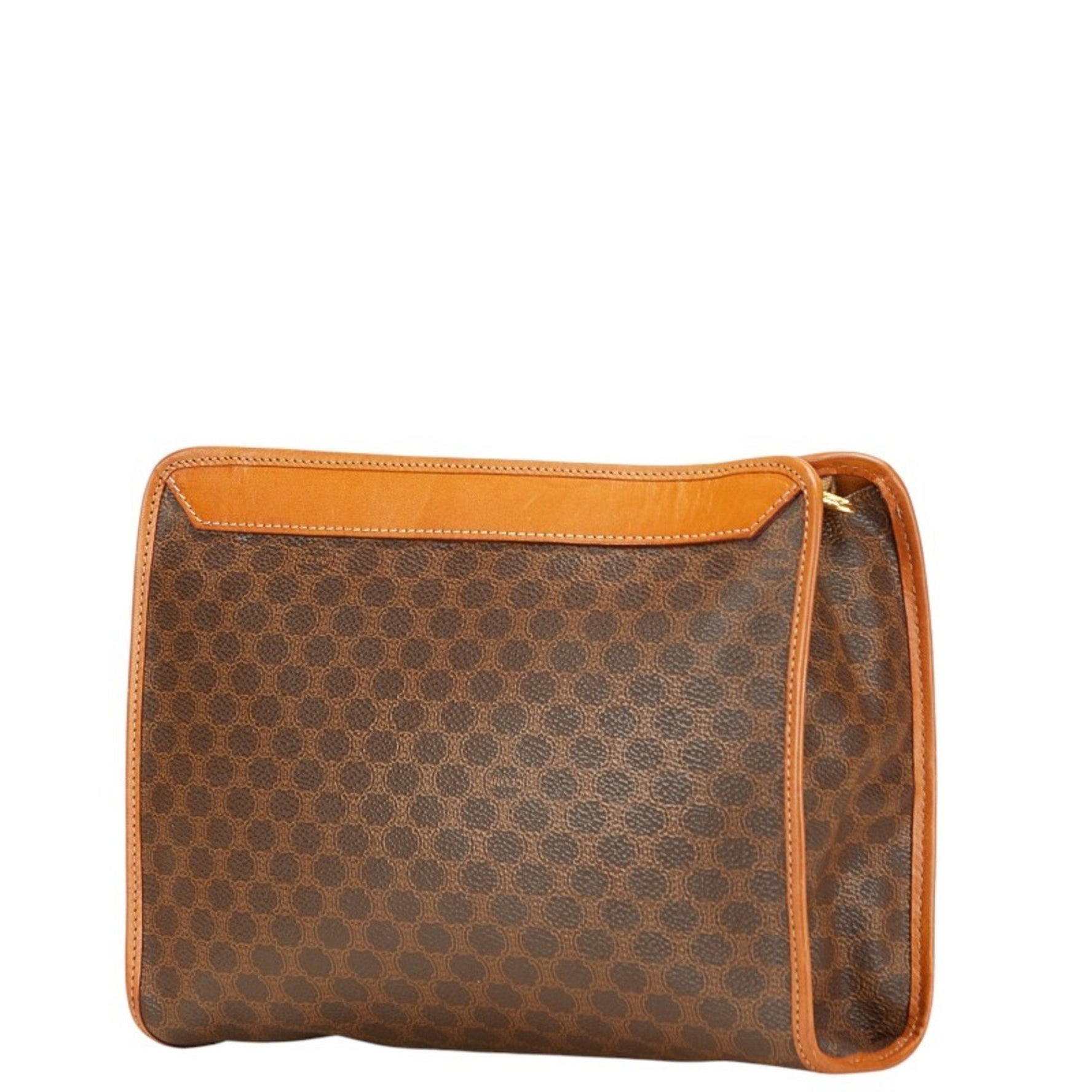 Celine Macadam Clutch Bag Leather