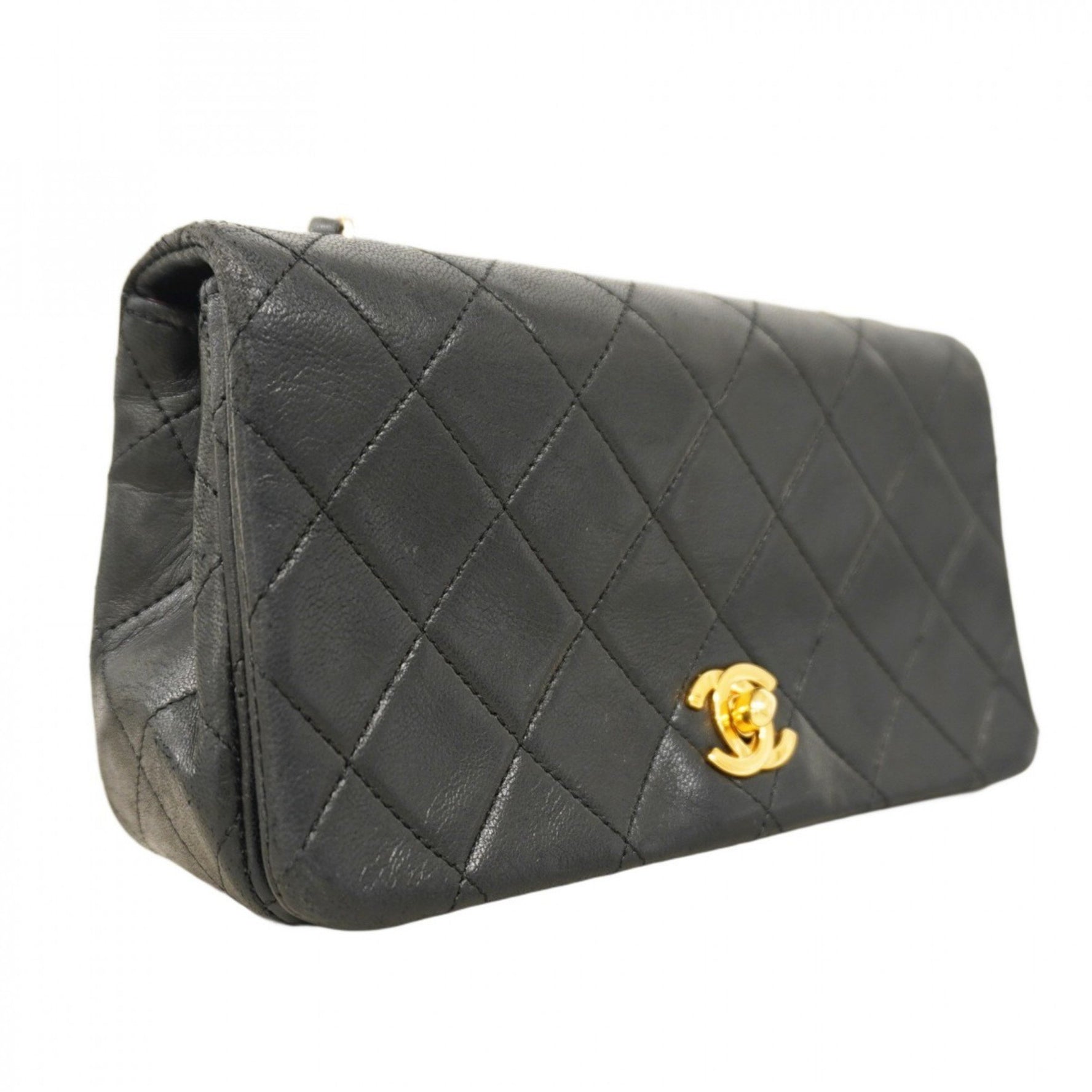 Chanel Matelasse Shoulder Bag with Chain Bag, Lambskin