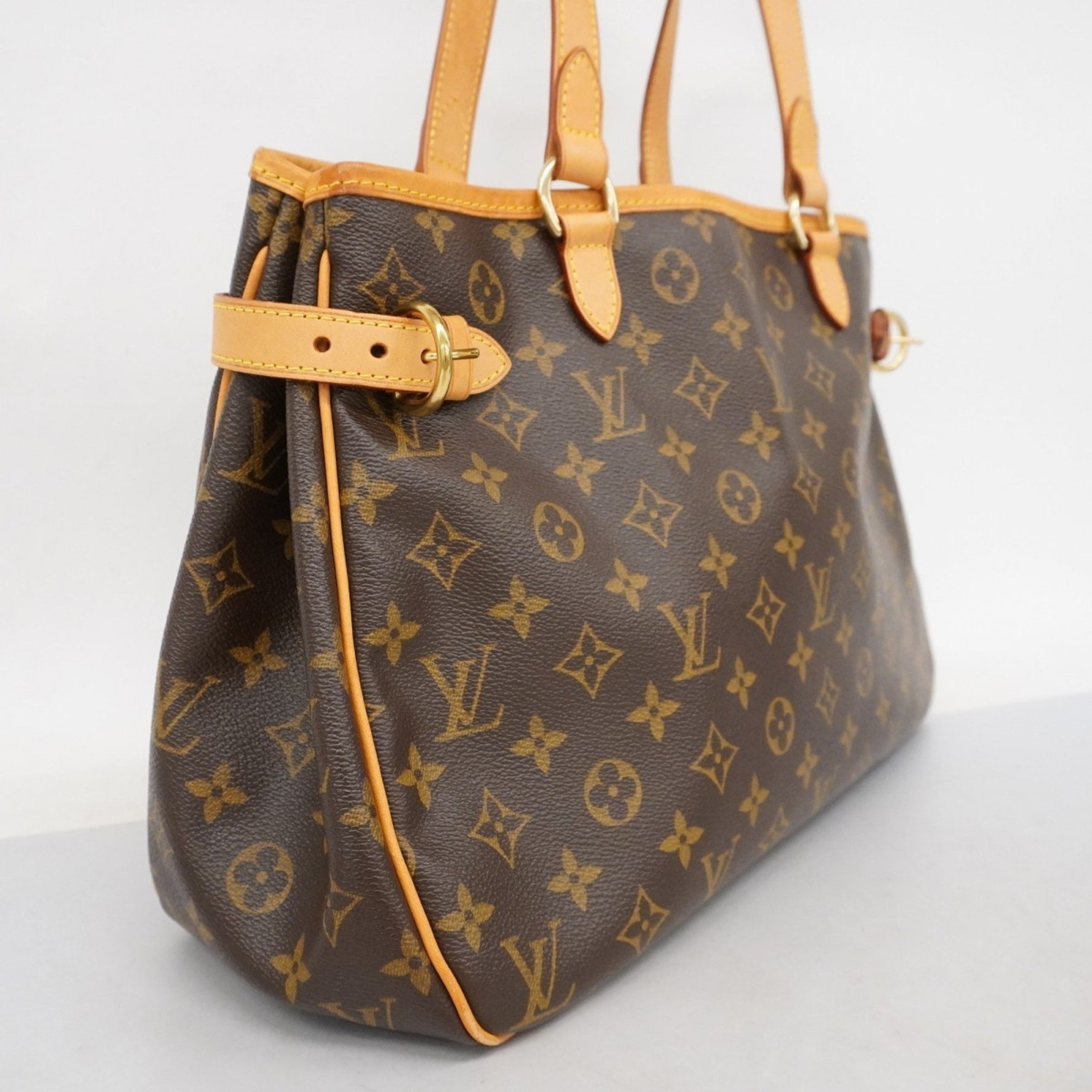 Louis Vuitton Monogram Batignolles Horizontal Tote Bag M51154 Brown Women's