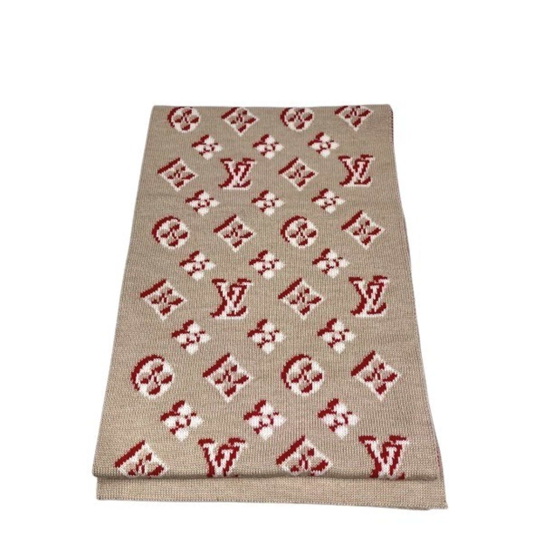 Louis Vuitton Scarf Echarpe.3D Monogram M76446 Accessories Men's Women's