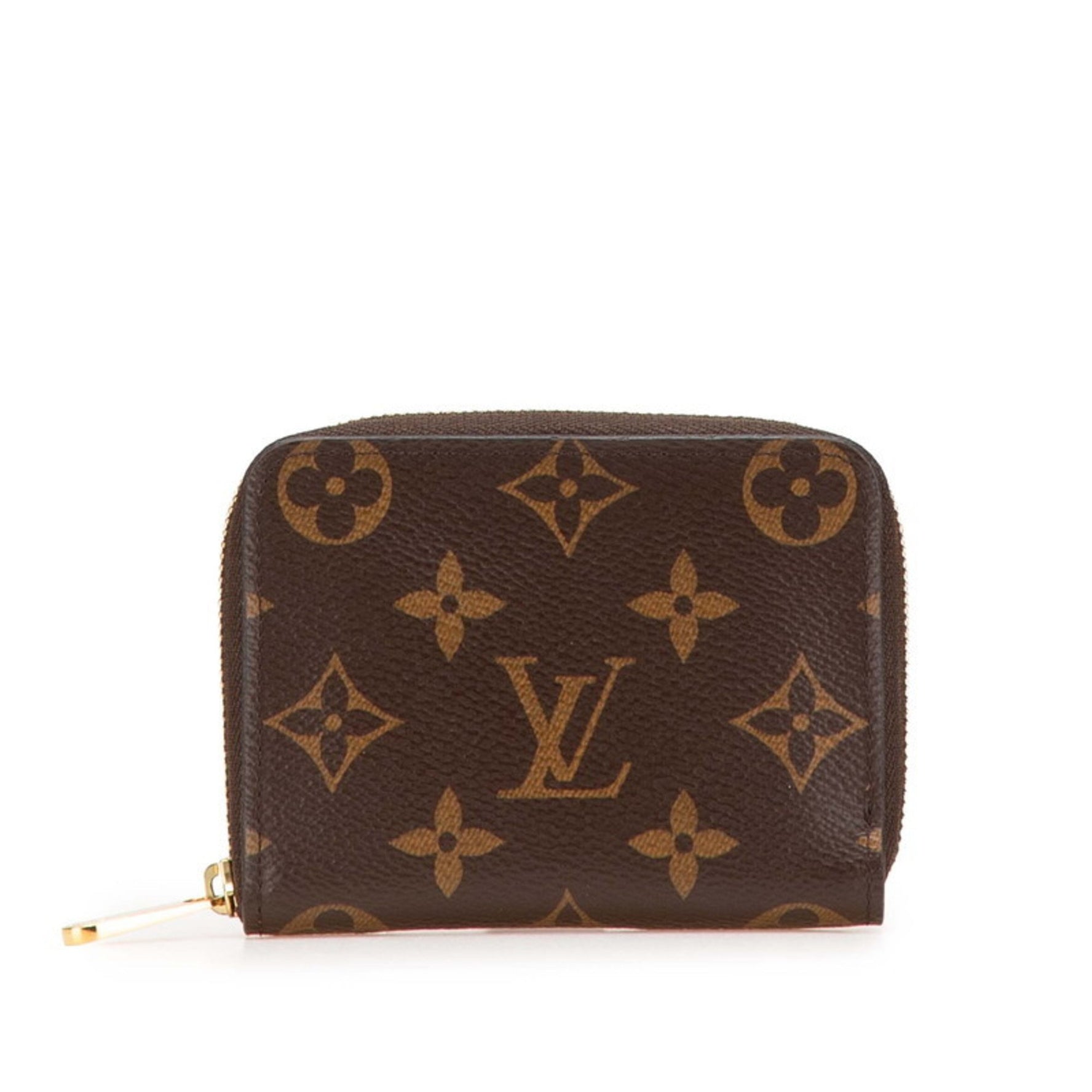 Louis Vuitton Monogram Zippy Coin Purse, Wallet/Coin Case/Business Card Case/Card Case Leather, LOUIS VUITTON