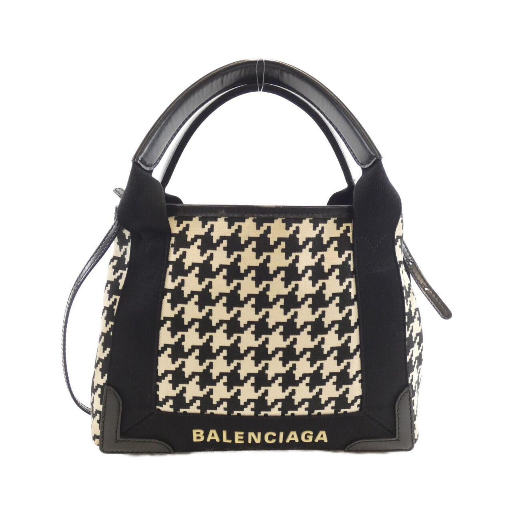 Balenciaga Navy Cabas XS KMZDN Handbag