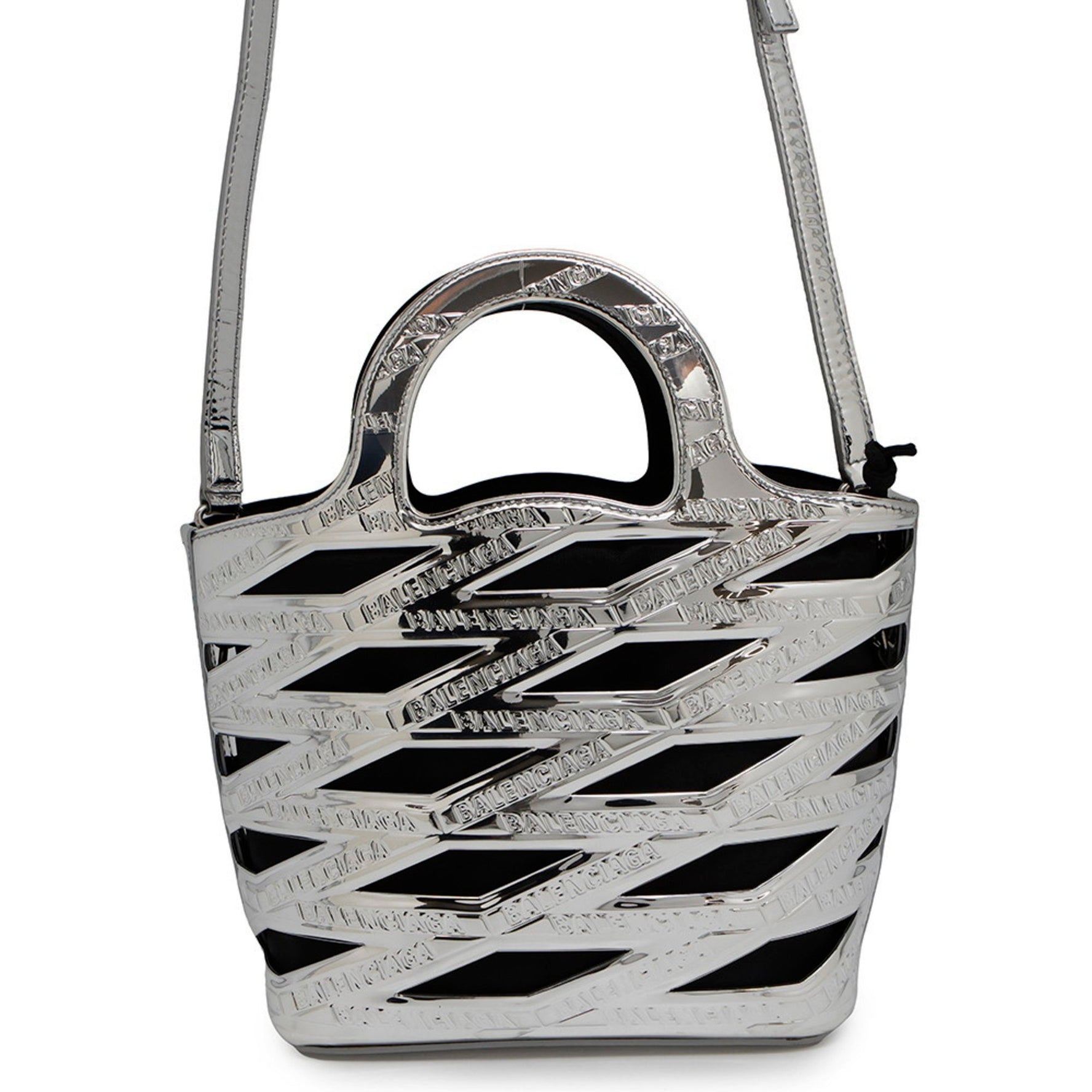 Balenciaga Handbag Neo Basket Patent BALENCIAGA 2way Shoulder Bag