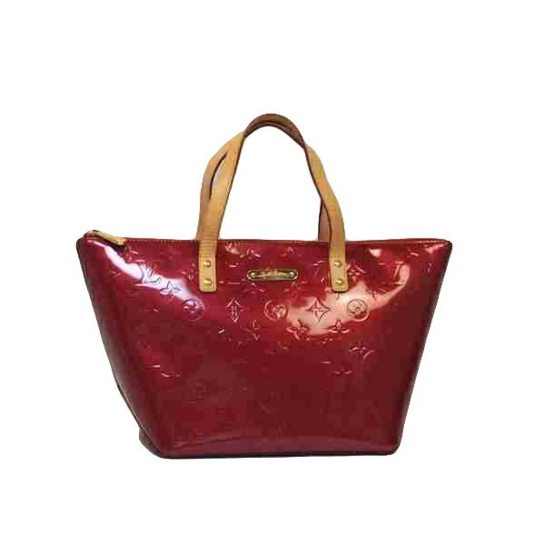 Louis Vuitton Belveis PM Vernis Pomme d'Amour Handbag LV