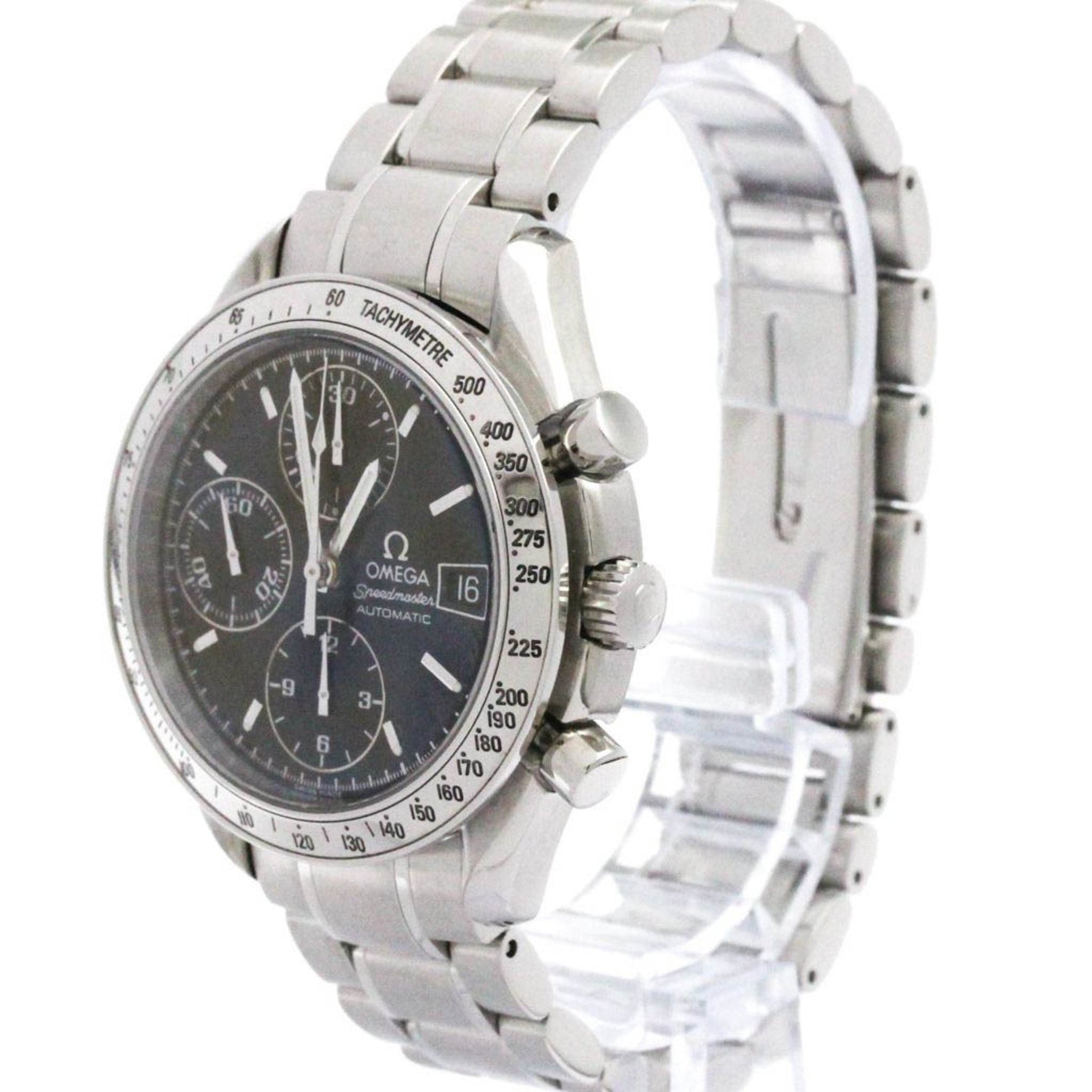OMEGA Speedmaster Date Steel Automatic Mens Watch 3513.50 Polished