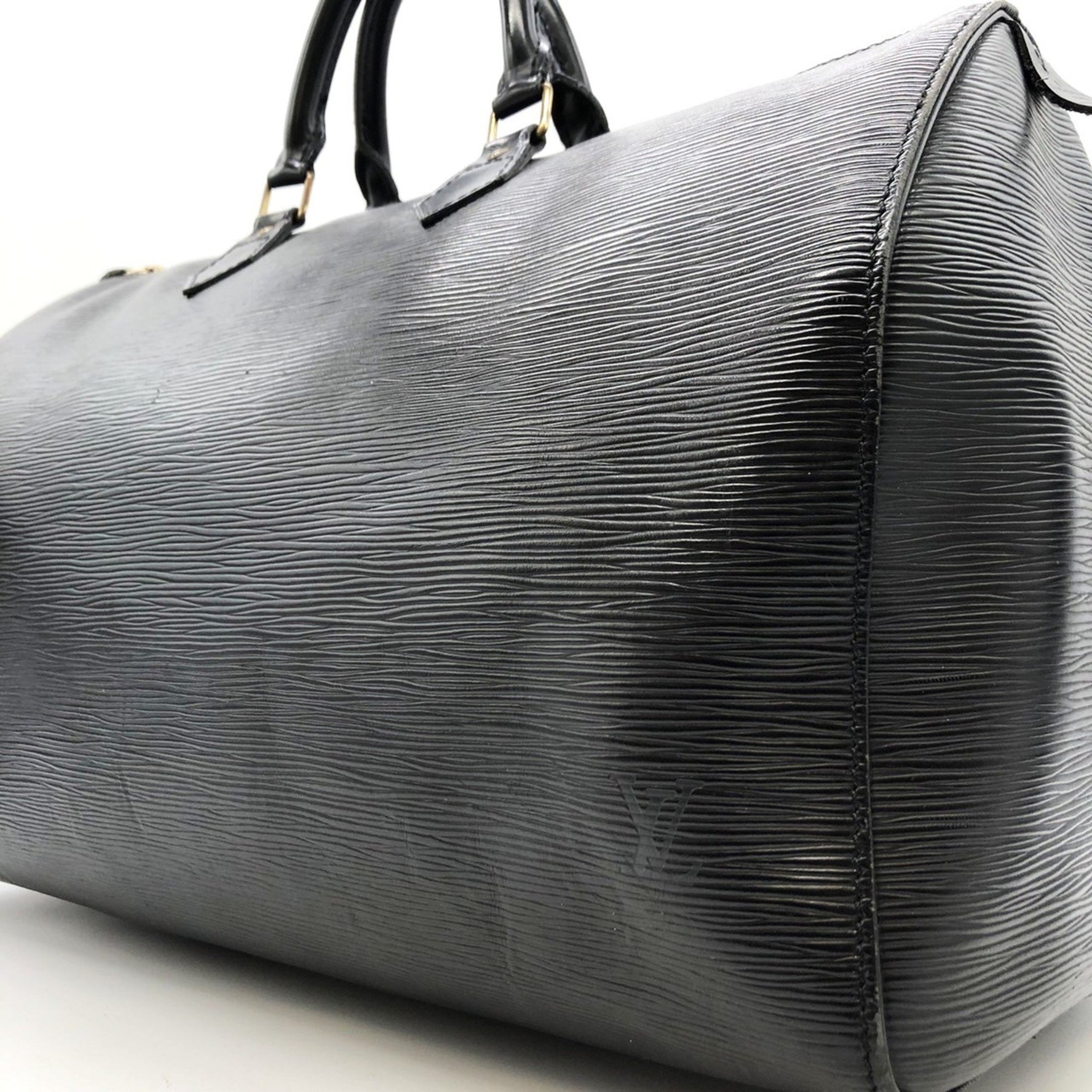 LOUIS VUITTON Speedy 40 Epi Creel Black Noir for Men and Women