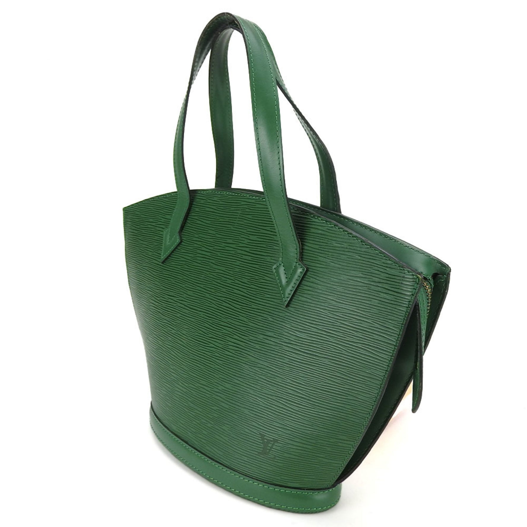 Louis Vuitton Handbag Saint Jacques Epi Leather Borneo Green