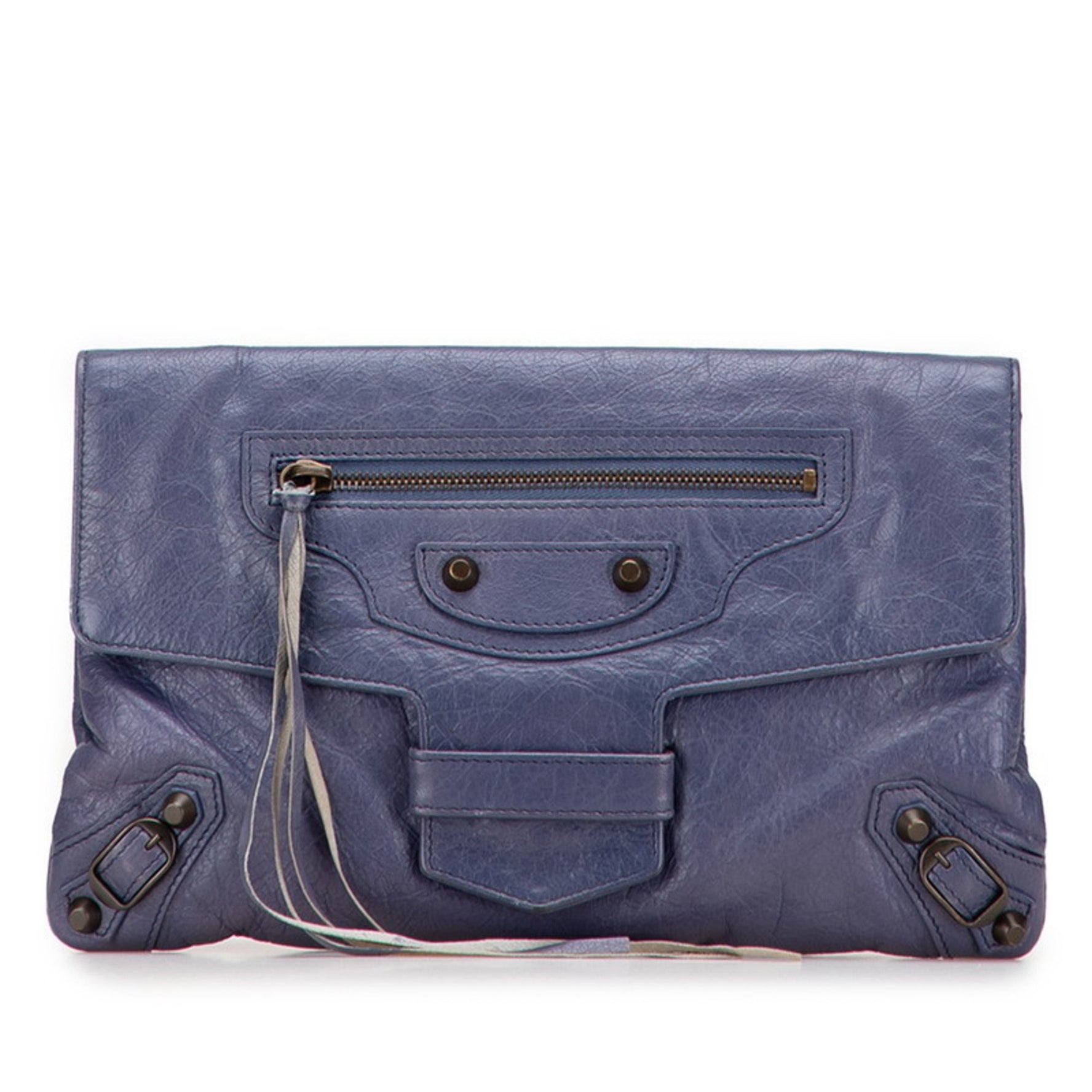 Balenciaga Clutch Bag Leather