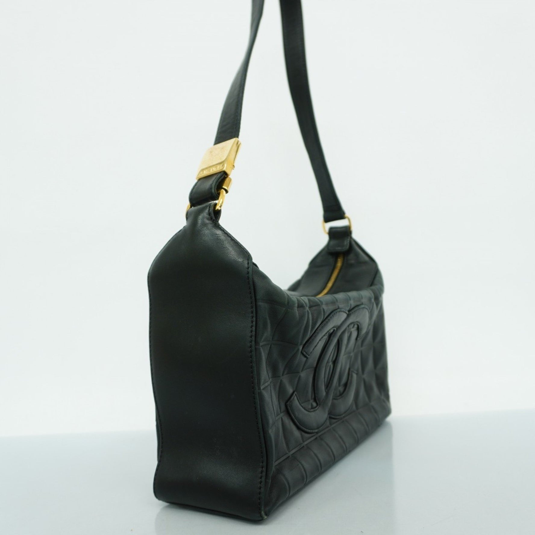 Chanel Chocobar Shoulder Bag, Lambskin