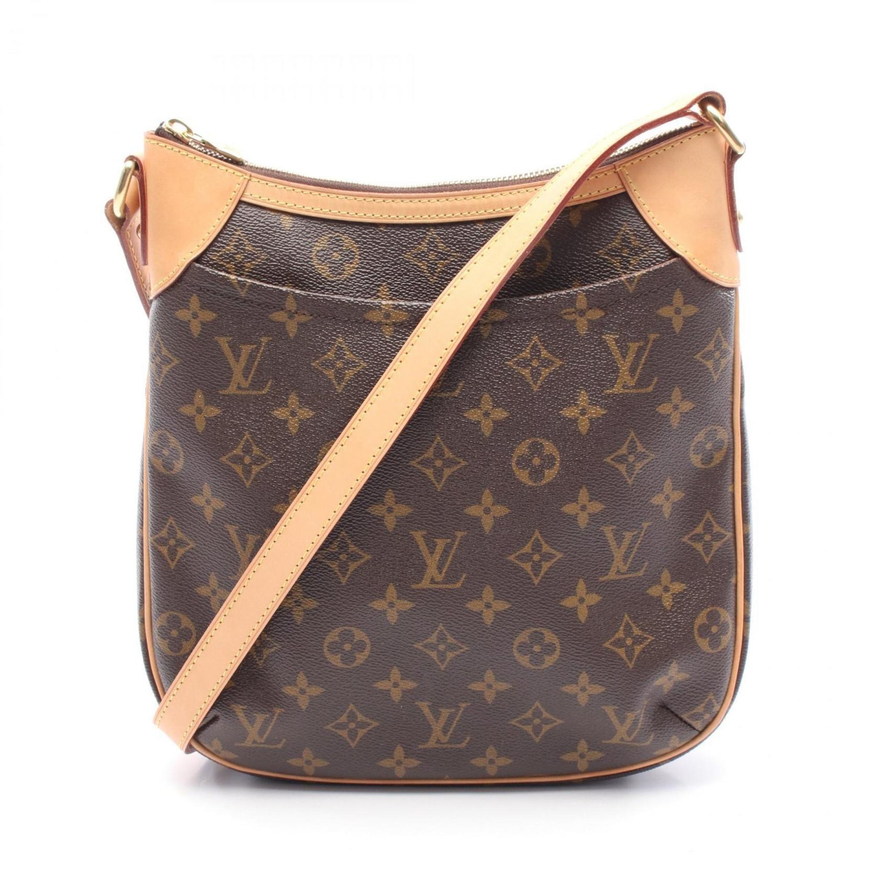 Louis Vuitton Odeon PM Monogram Shoulder Bag Coated Canvas Leather