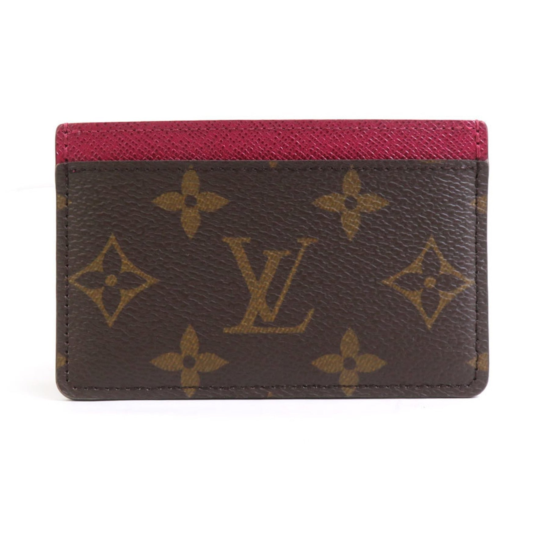 Louis Vuitton Monogram Porte Carte Sample Card Case in Canvas