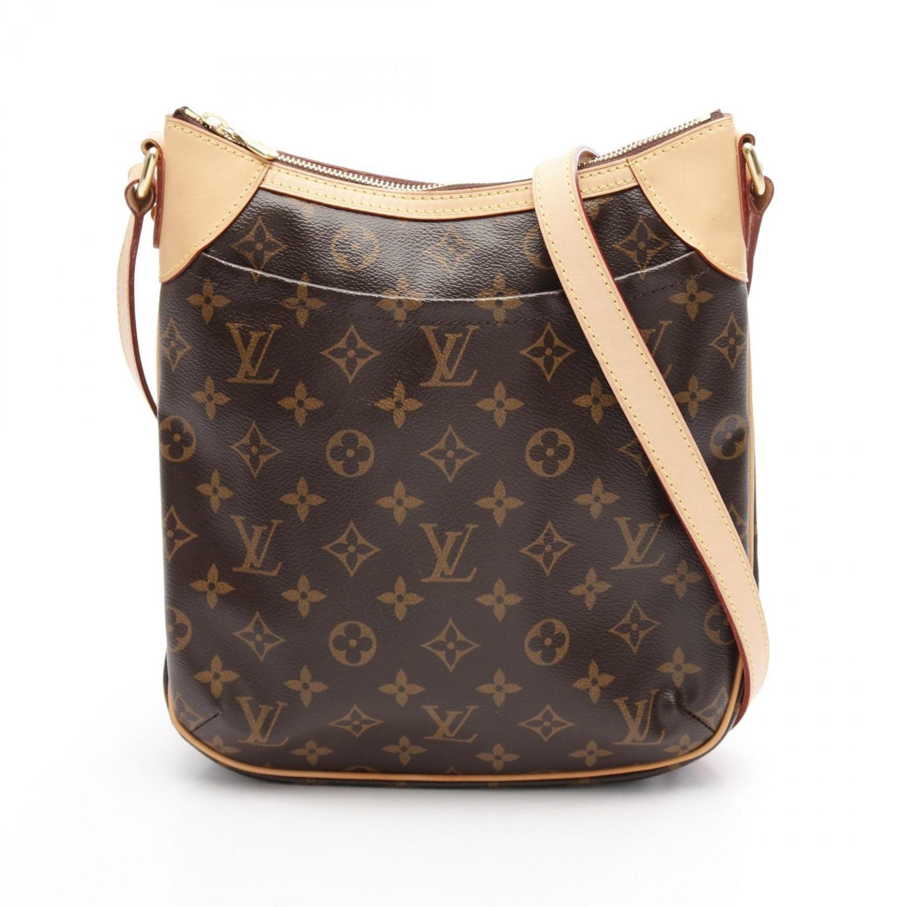 Louis Vuitton Odeon PM Monogram Shoulder Bag Coated Canvas Leather
