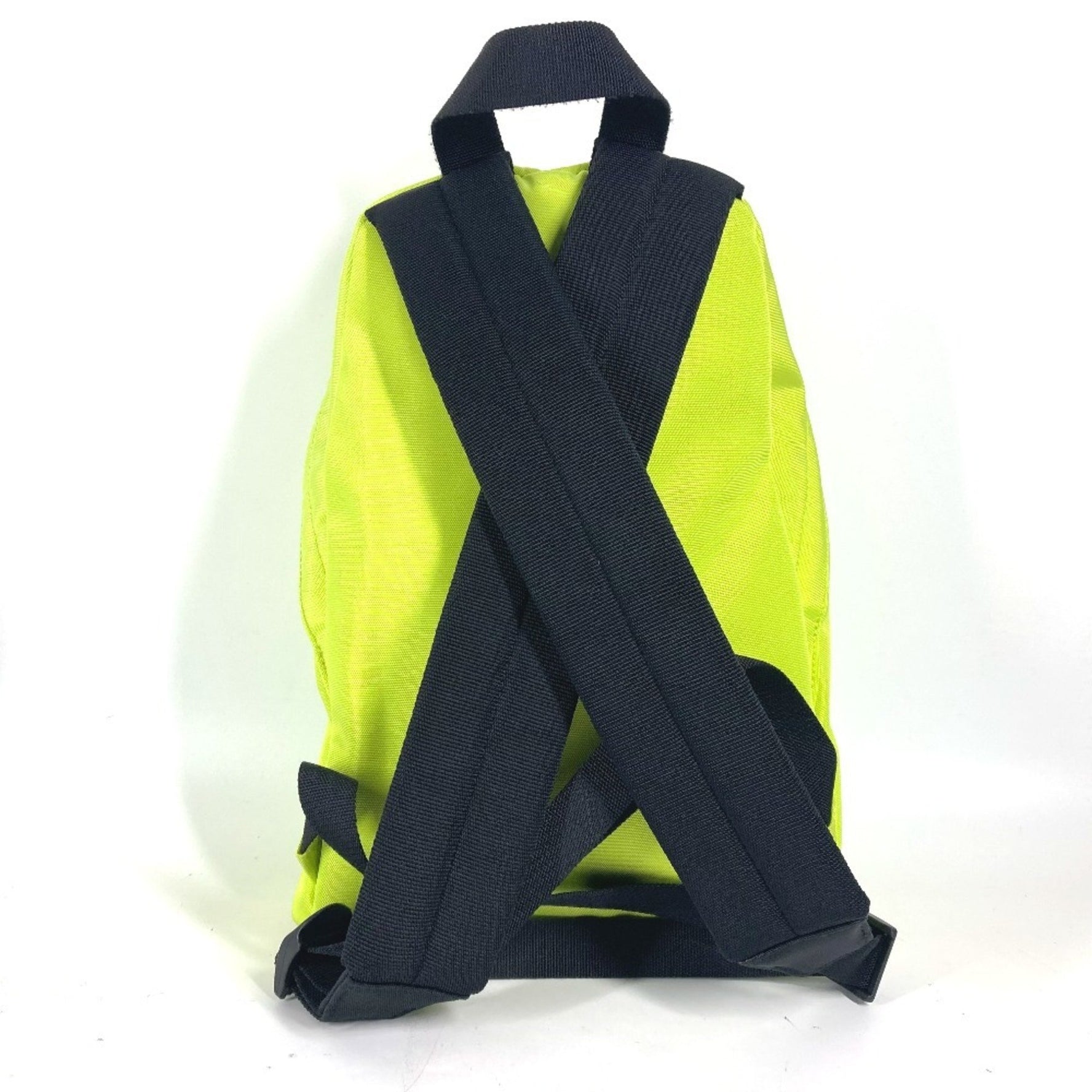 BALENCIAGA Explorer Backpack, Nylon Canvas, Men's, Women's, Yellow