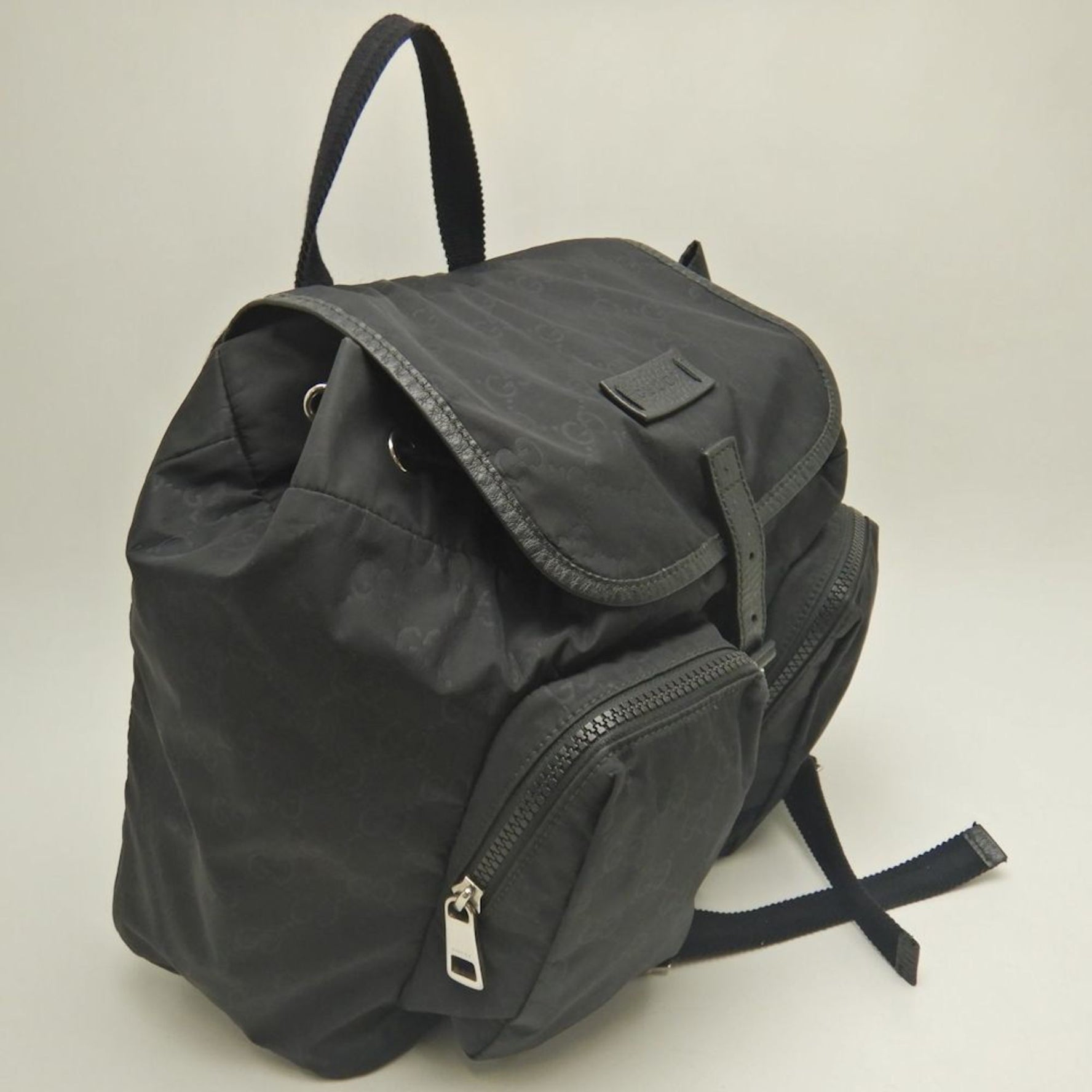 GUCCI Backpack, Nylon, Outlet