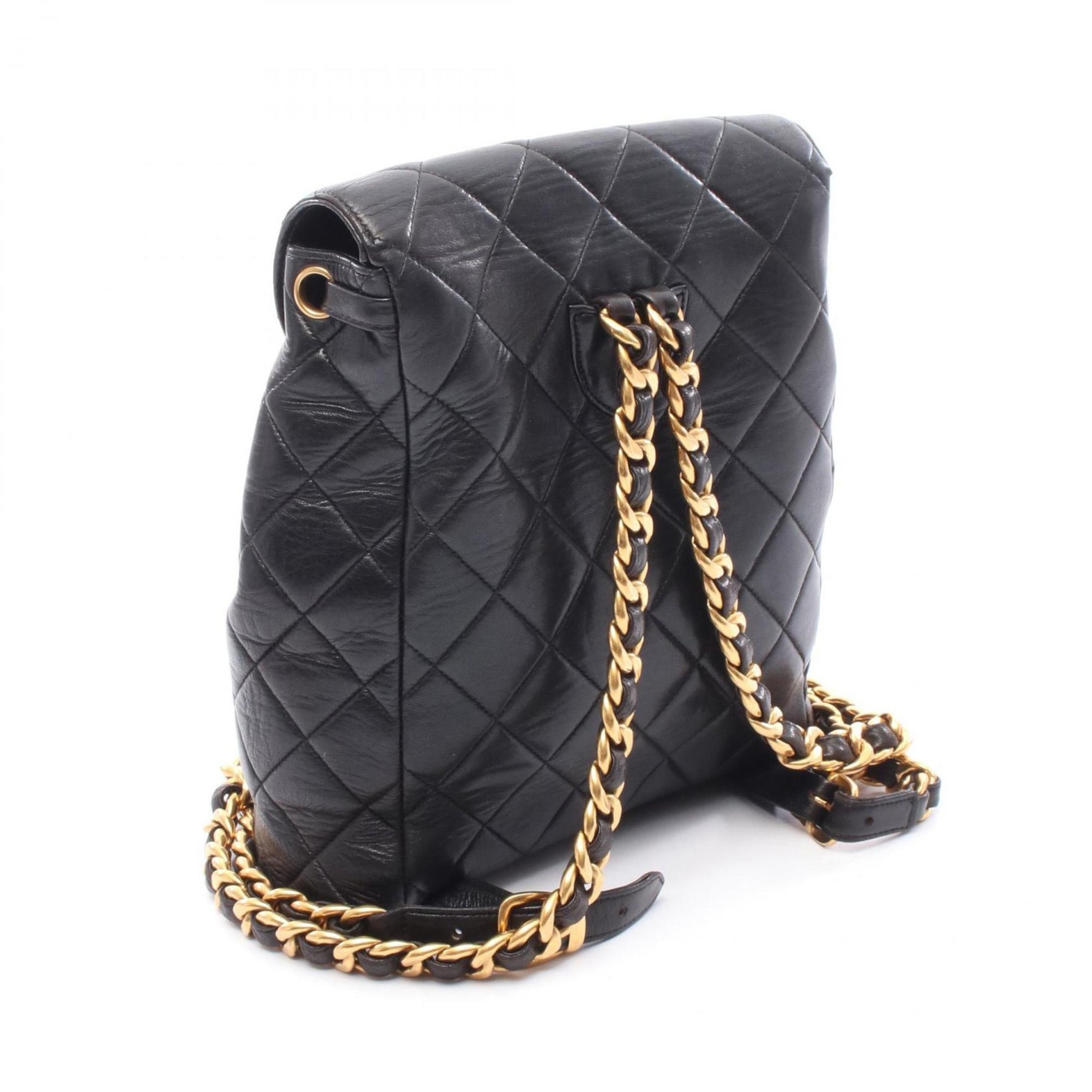 CHANEL Matelasse Backpack Bag in Lambskin Leather