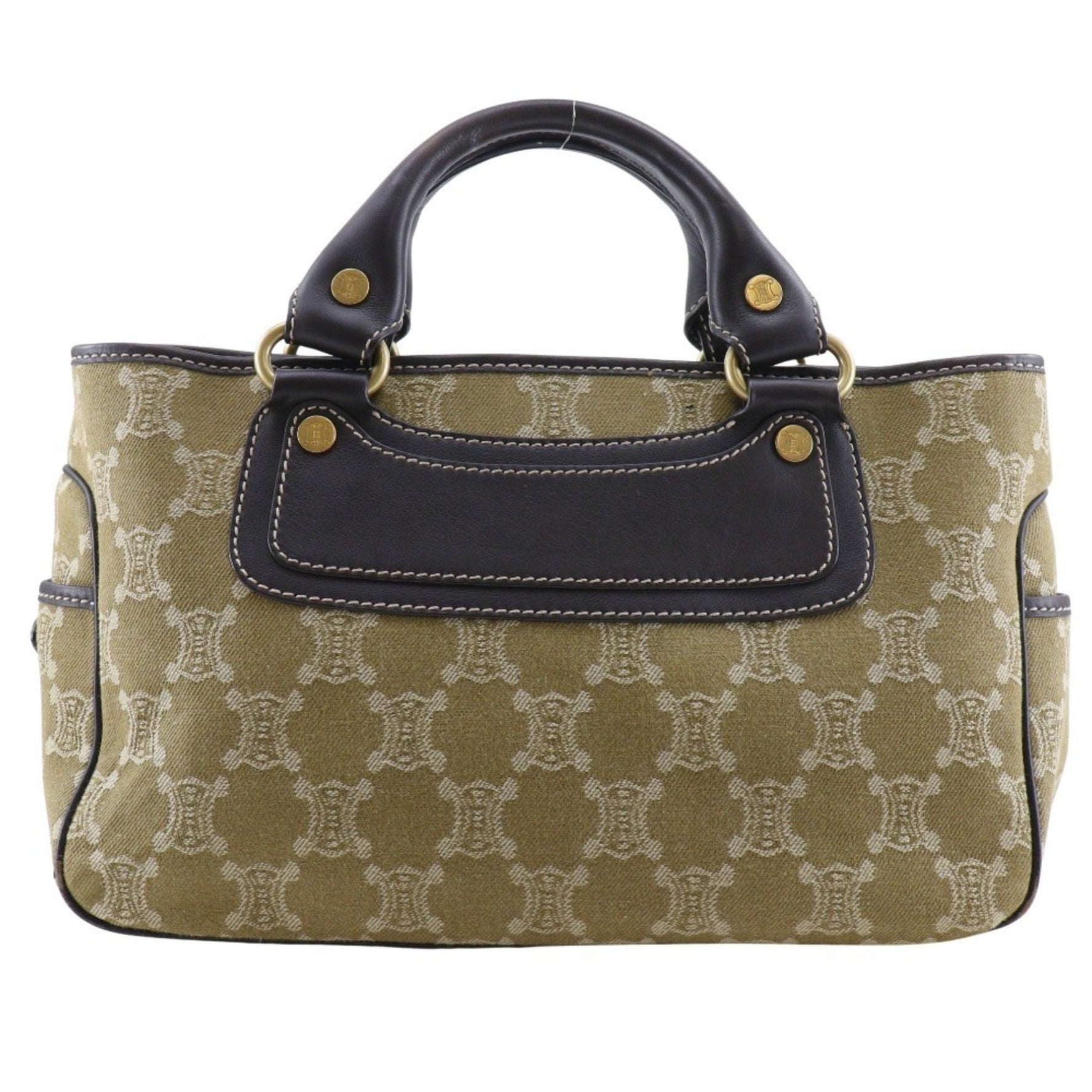 CELINE Boogie Bag Handbag Macadam Canvas Made in China bag