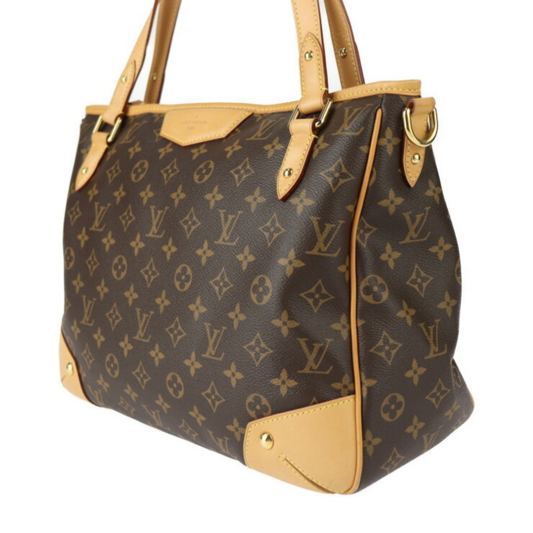 LOUIS VUITTON Estrella MM Monogram Tote Bag M41232 Leather Brown Shoulder Handbag R2404121001007
