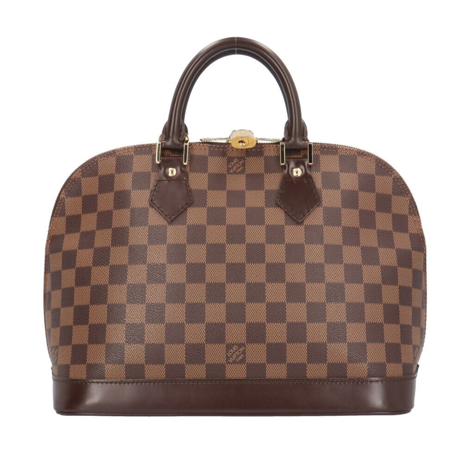 Louis Vuitton Alma Damier Handbag Canvas N51131 Brown Women's LOUIS VUITTON