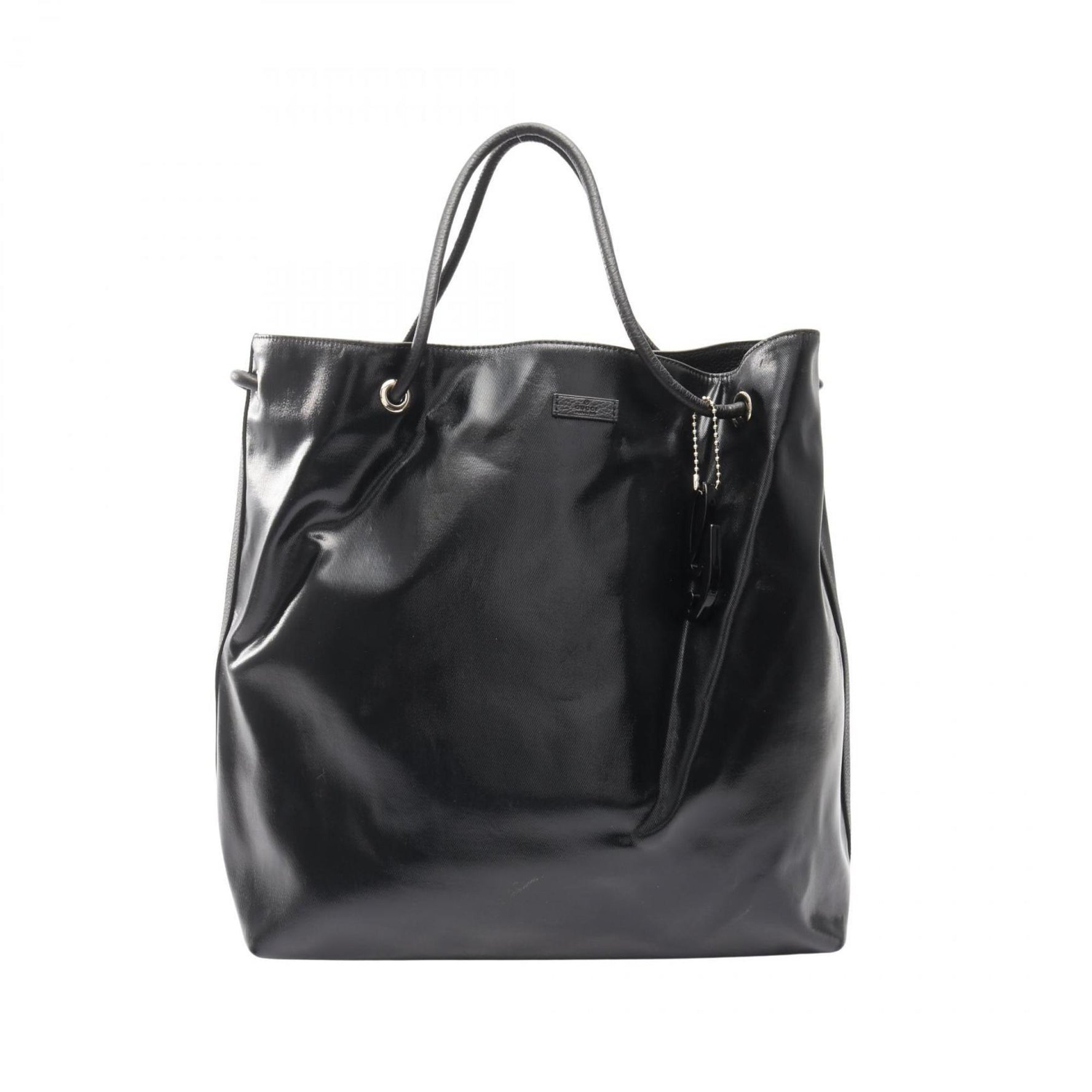 Gucci Tote Bag, Coated Canvas and Leather