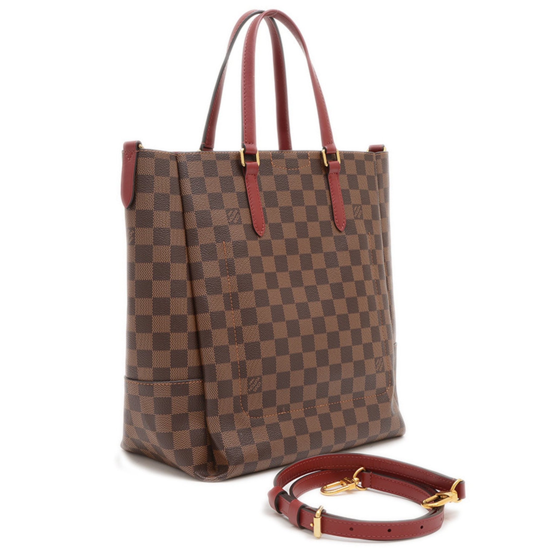 Louis Vuitton Damier Belmont NV MM Bag Shoulder