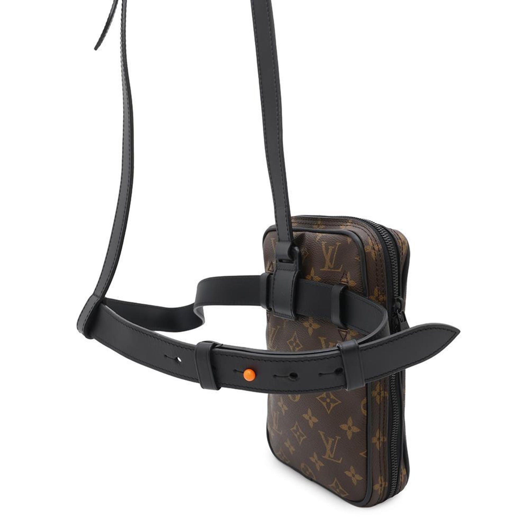 Louis Vuitton Shoulder Bag Monogram Solar Ray Utility Side Virgil Abloh Black