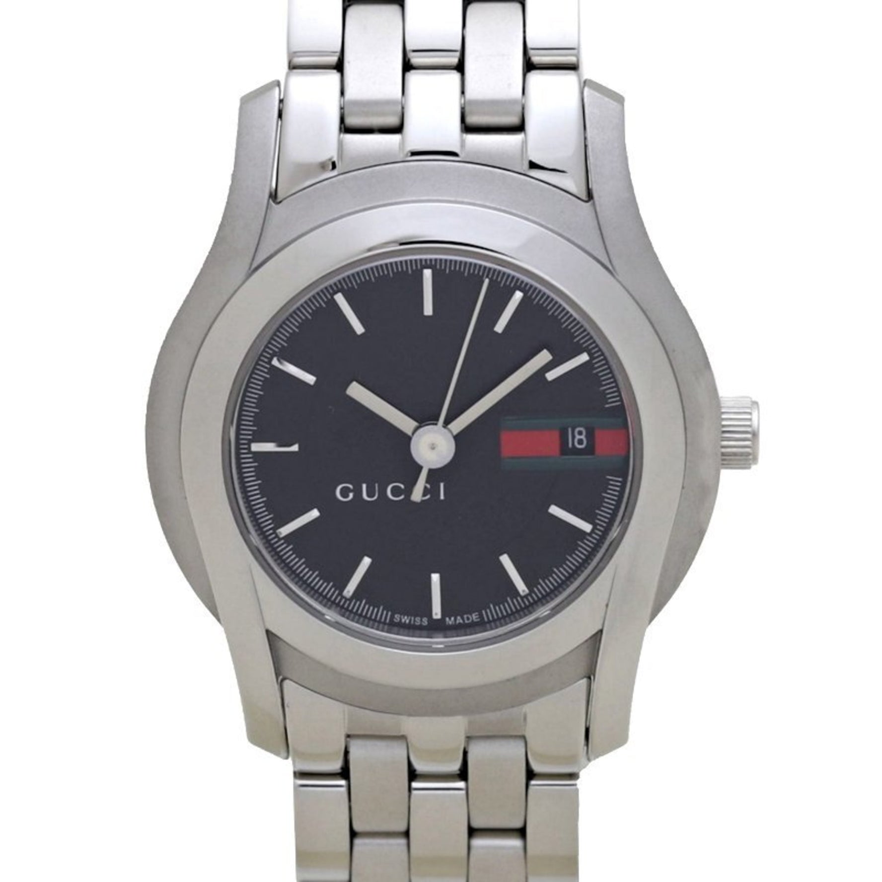 GUCCI G-Class YA055514 5500L Stainless Steel Ladies Watch