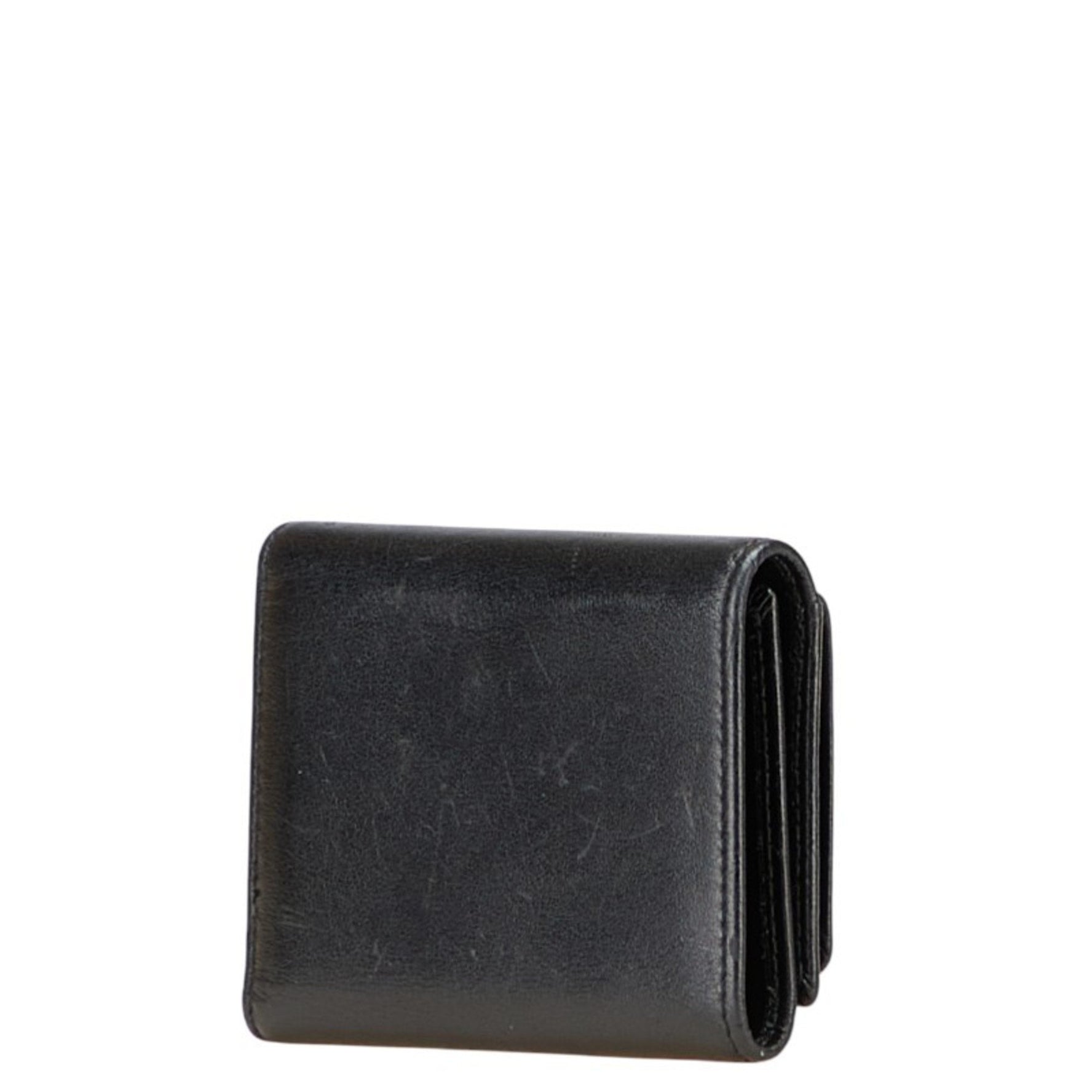 Jimmy Choo HAWLEY tri-fold wallet in leather .