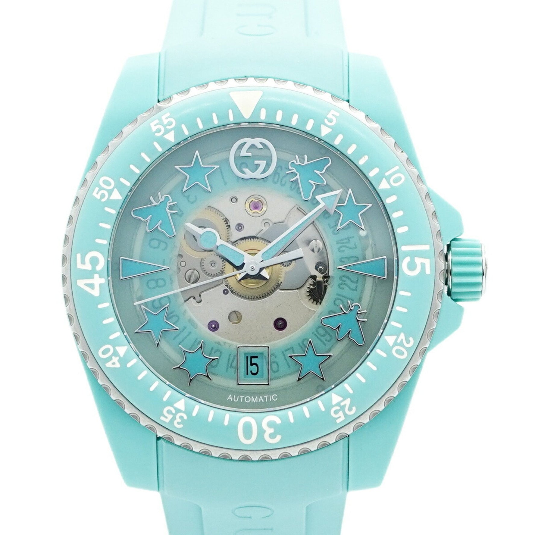 Gucci Dive Watch 136.3 Blue Dial