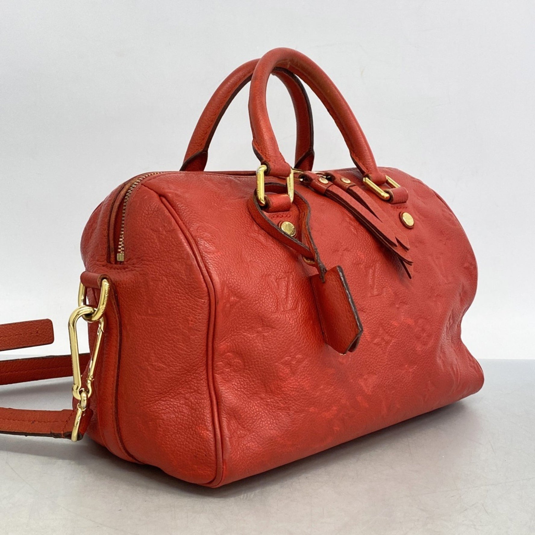 Louis Vuitton Monogram Empreinte Speedy Bandouliere 25 Oriane bag