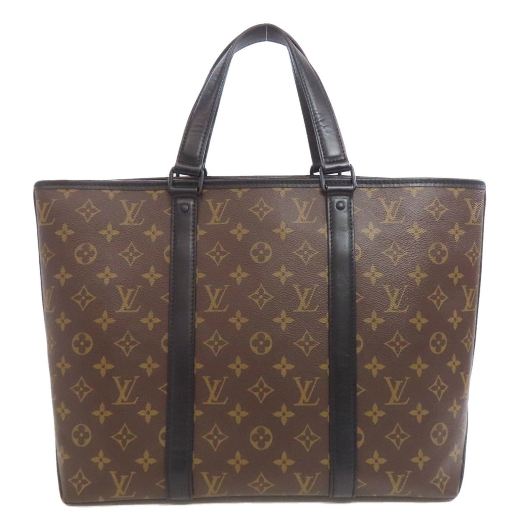 Louis Vuitton Macassar Weekend Tote Bag in Monogram Canvas