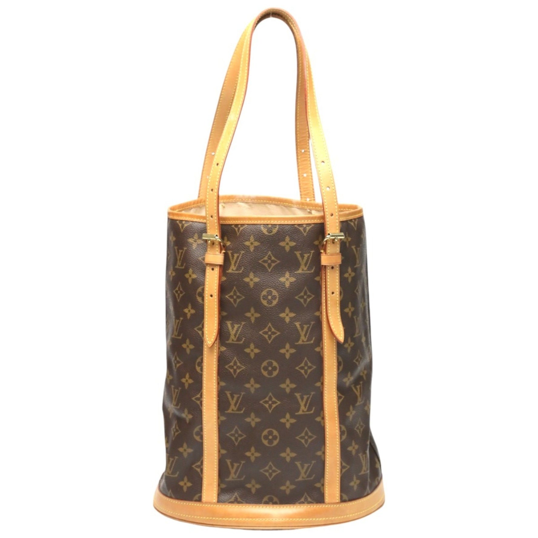 Louis Vuitton Shoulder Bag Bucket GM Monogram Tote Canvas