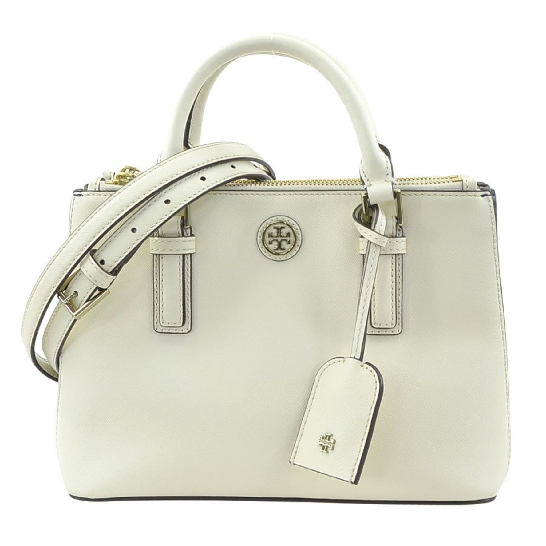 Tory Burch handbag shoulder bag leather ivory women's r10537a