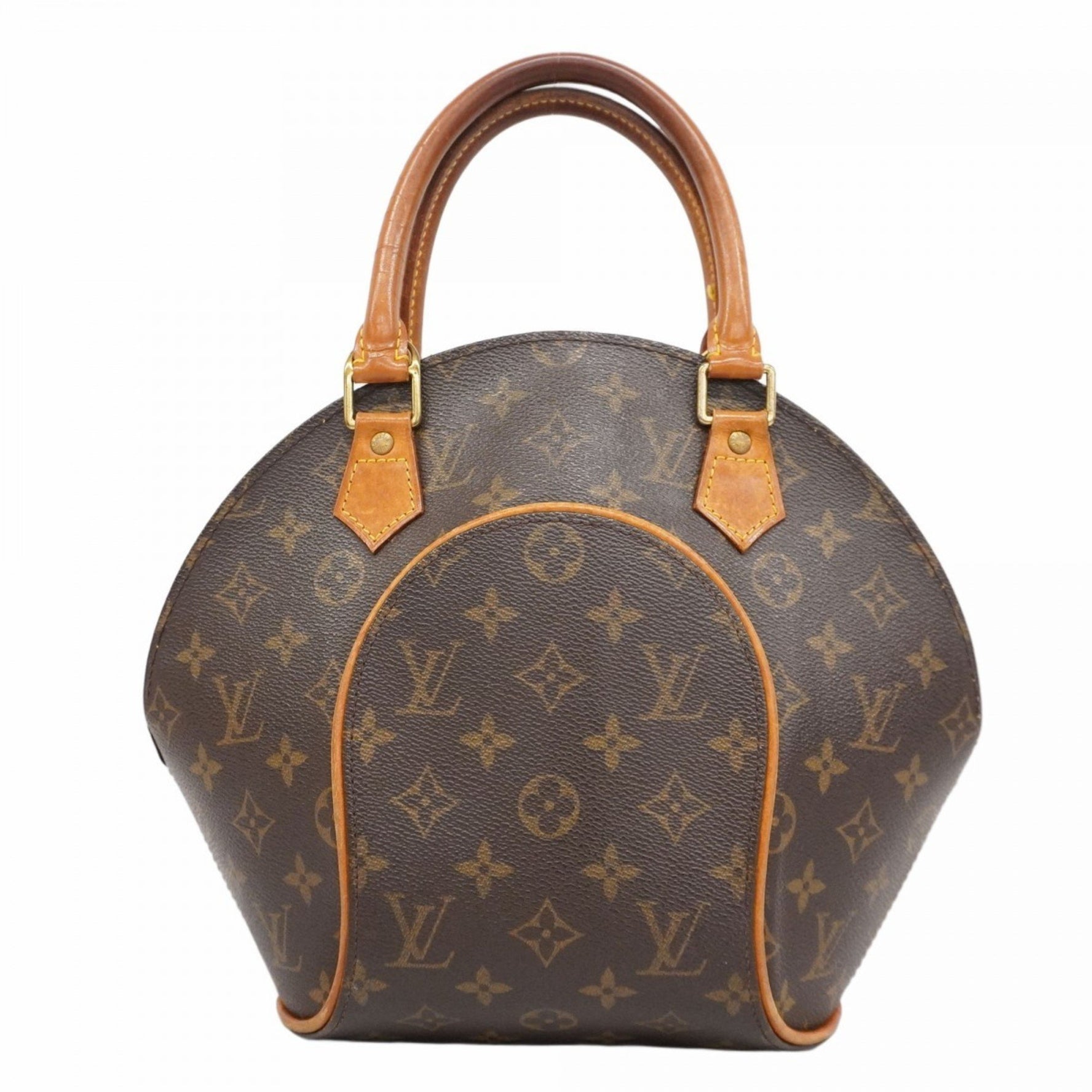Louis Vuitton Monogram Ellipse PM Handbag M51127 Brown Women's