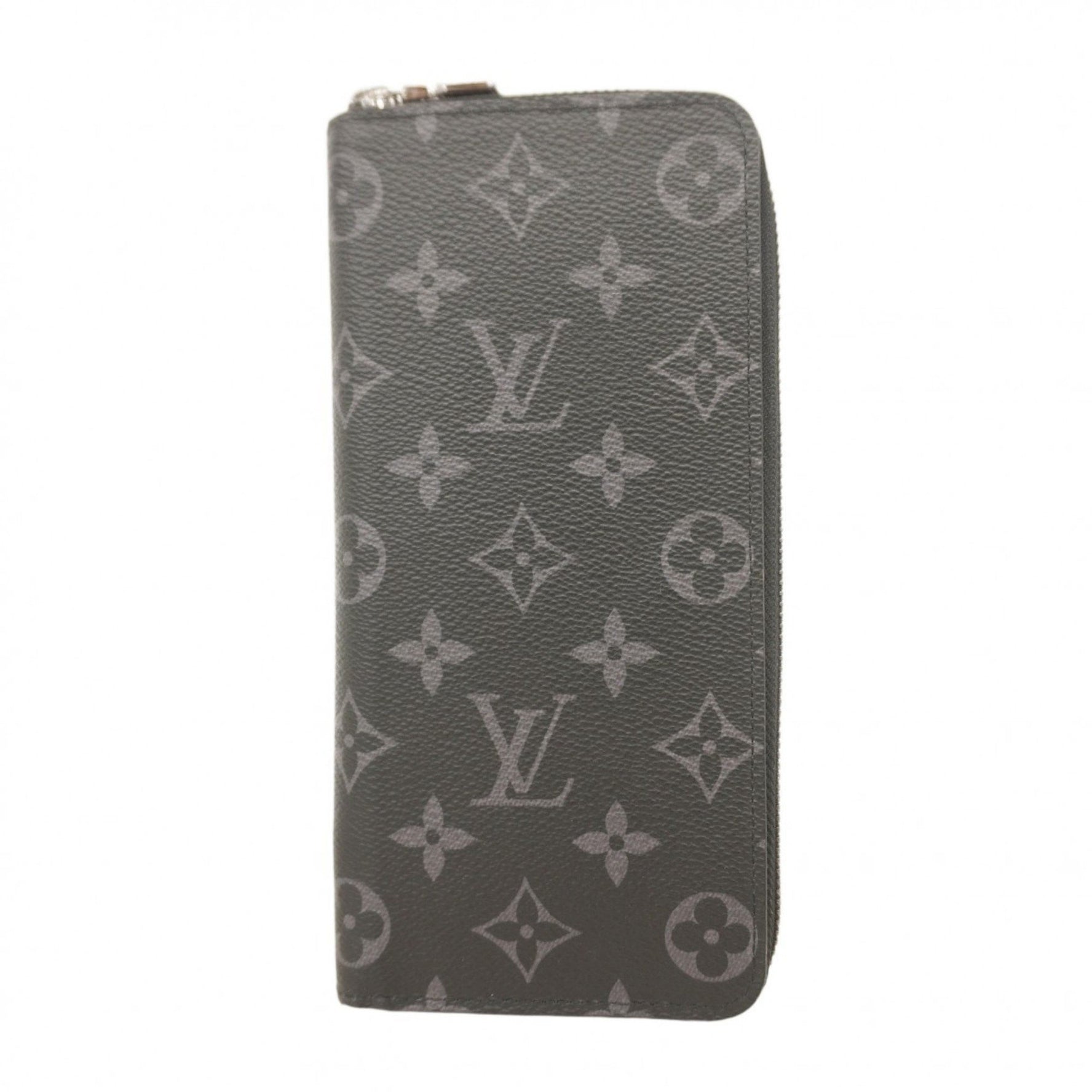 Louis Vuitton Monogram Eclipse Zippy Wallet Vertical Long