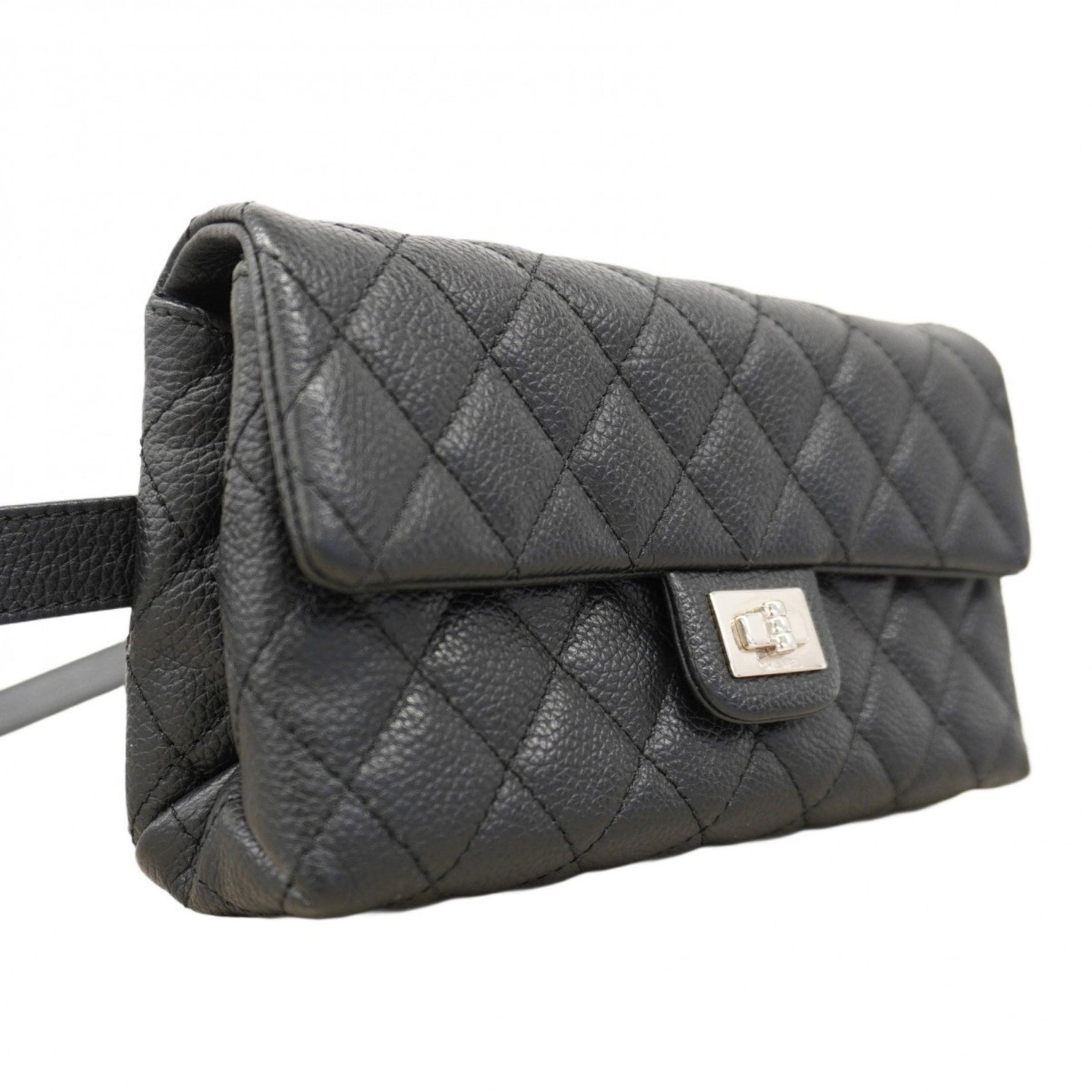 Chanel 2.55 Matelasse Caviar Leather Waist Bag