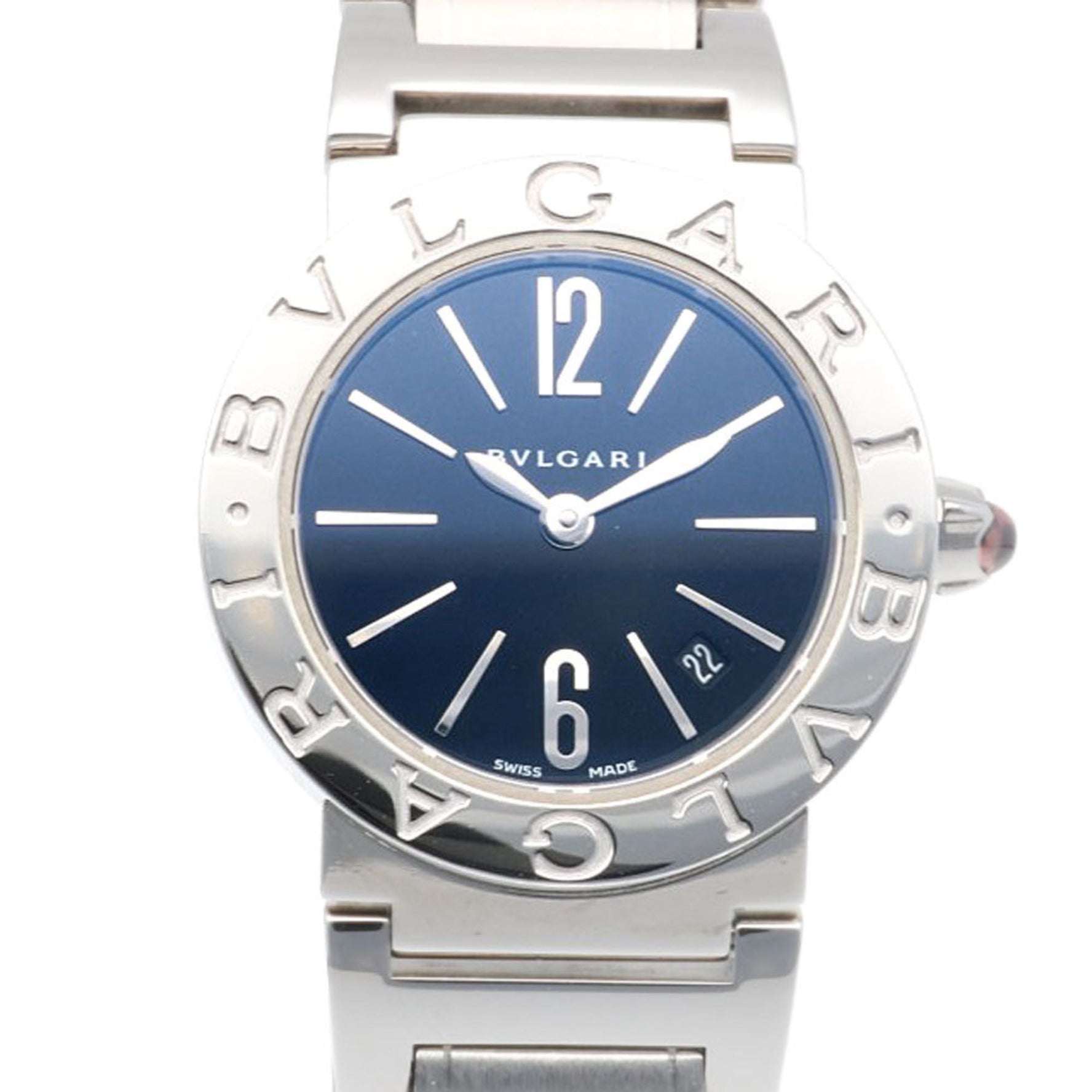 BVLGARI Wristwatch BBL26S Stainless Steel Quartz Women's