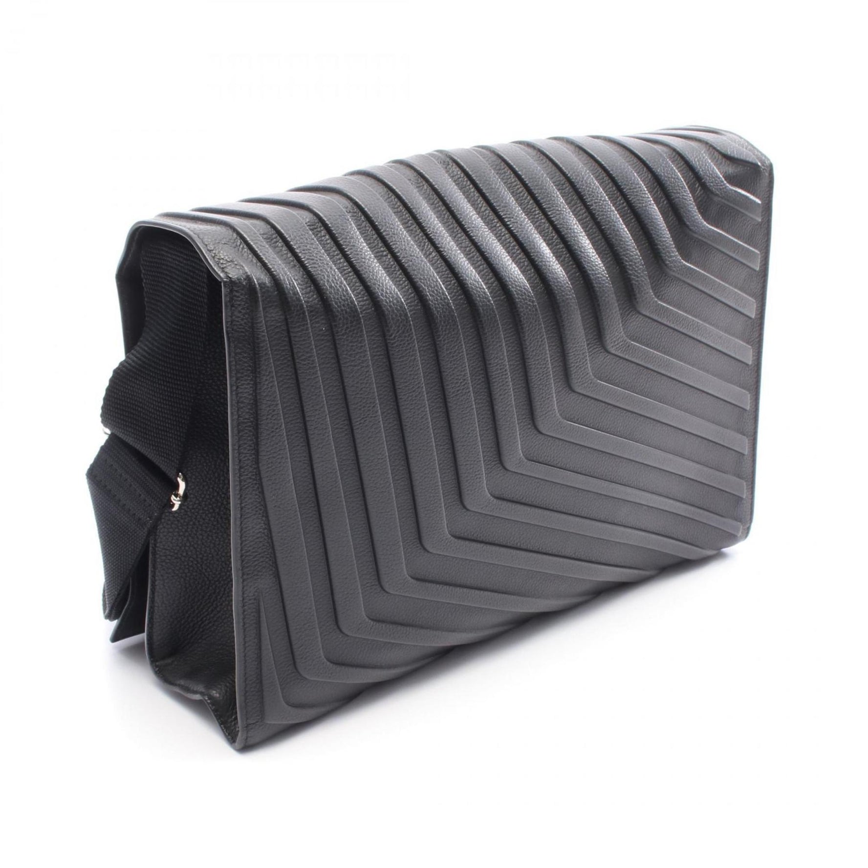 Balenciaga Car Shoulder Bag, Leather