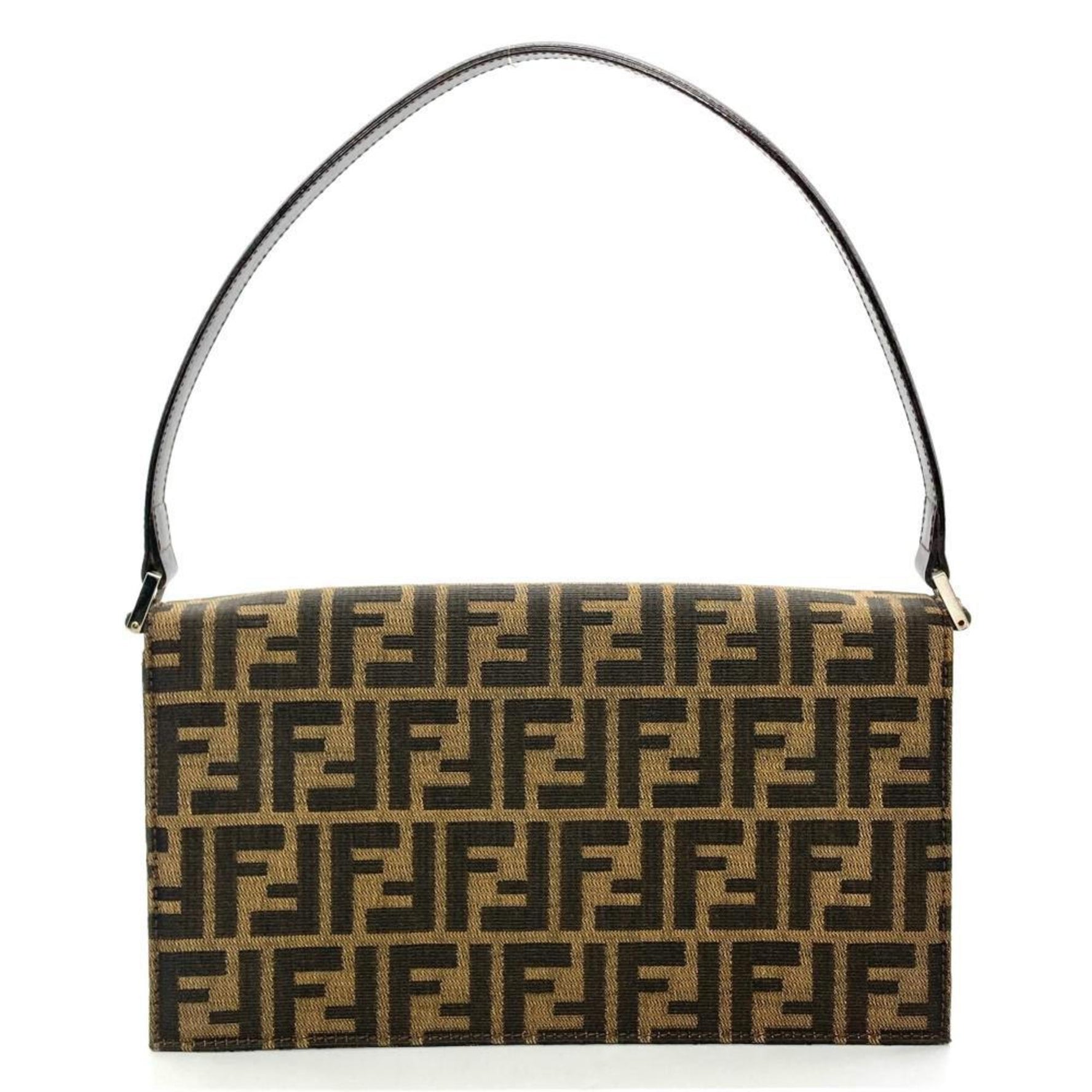 FENDI ZUCCA Shoulder Bag Jacquard