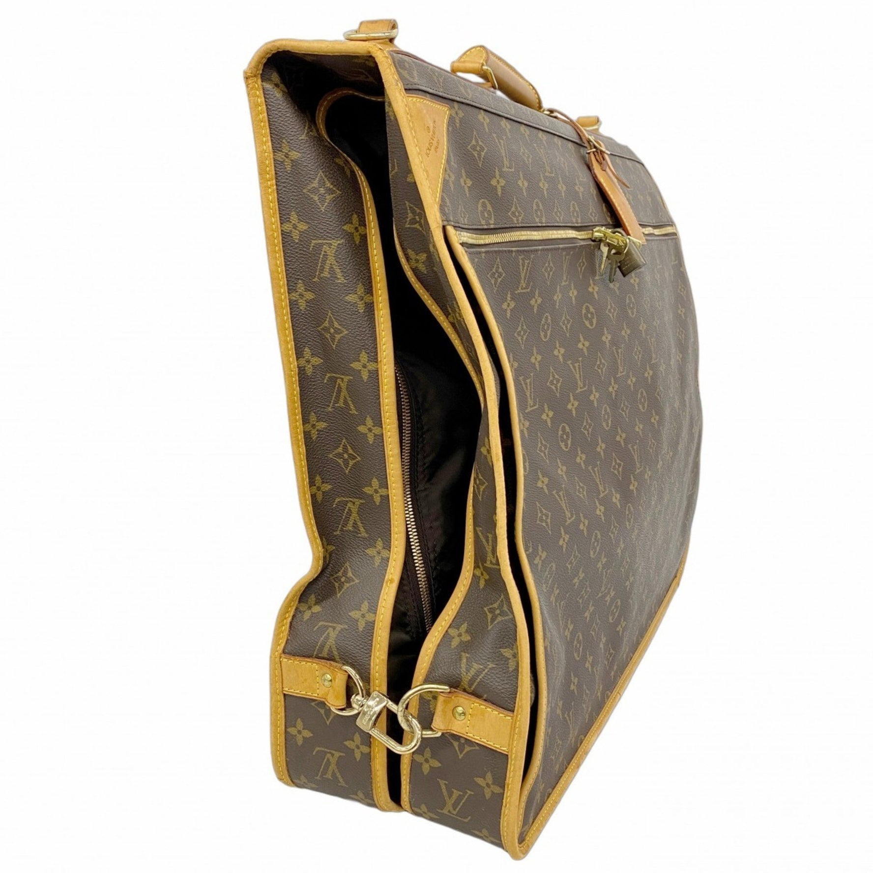 Louis Vuitton Monogram Portable Garment Case, Cinq Centrée, Bag