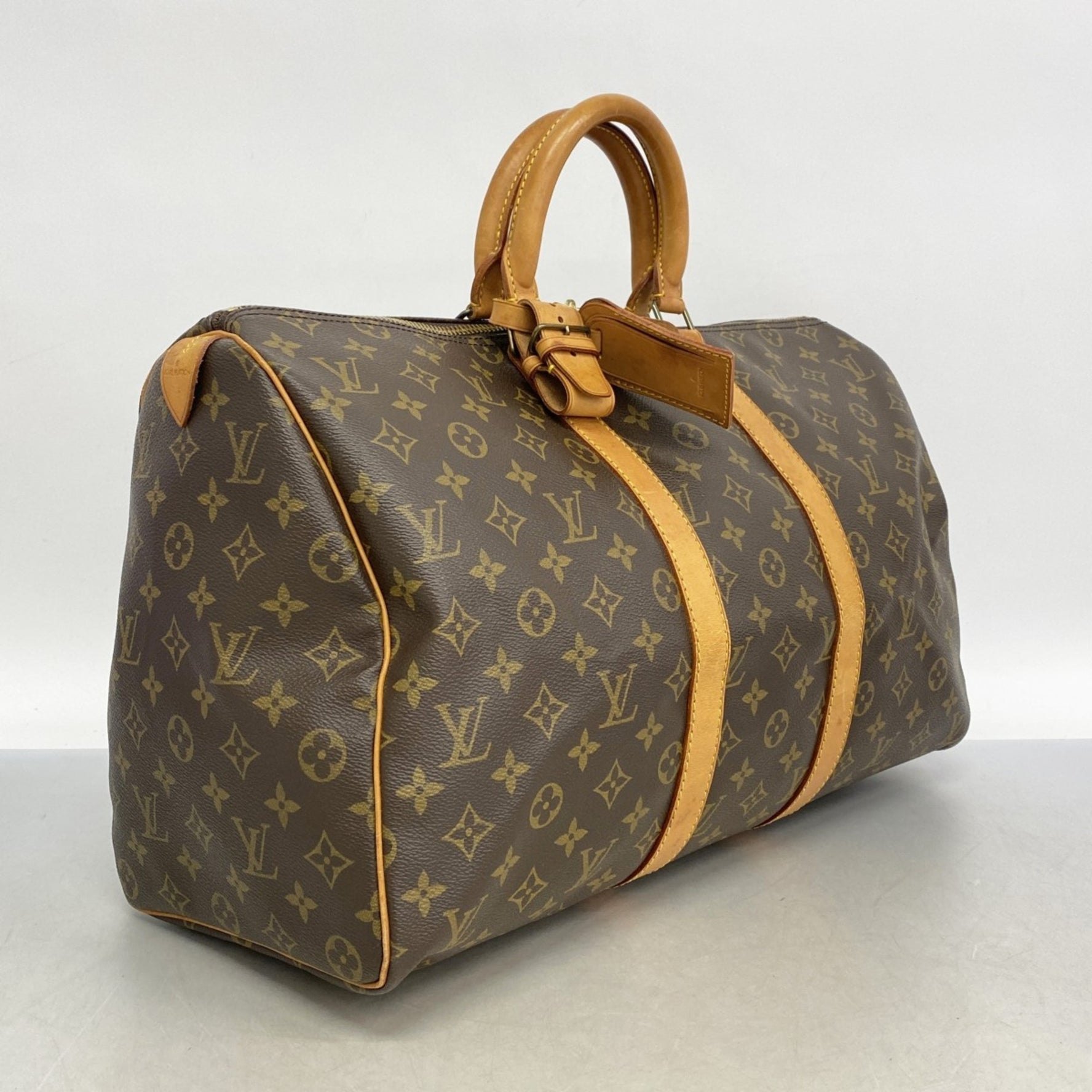 Louis Vuitton Monogram Keepall 45 Boston Bag Men's and