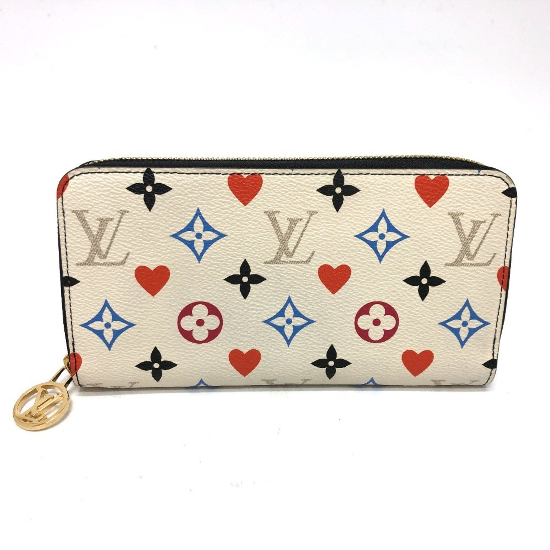 LOUIS VUITTON M57491 Monogram Multicolore Zippy Wallet Game On Long in Canvas, Women's, Multicolor