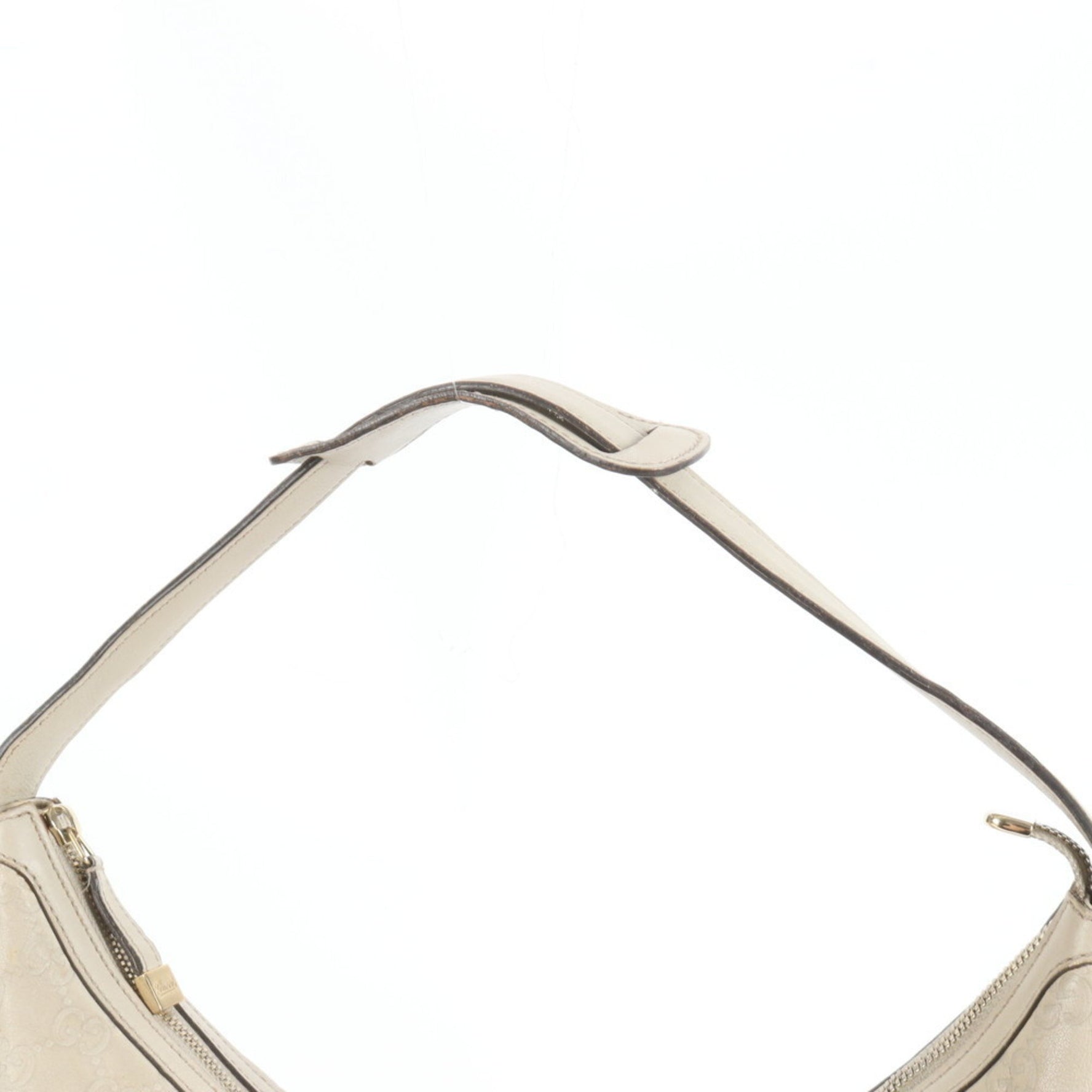 Gucci Guccissima Leather Shoulder Bag, One-Shoulder Hobo, Gold Hardware