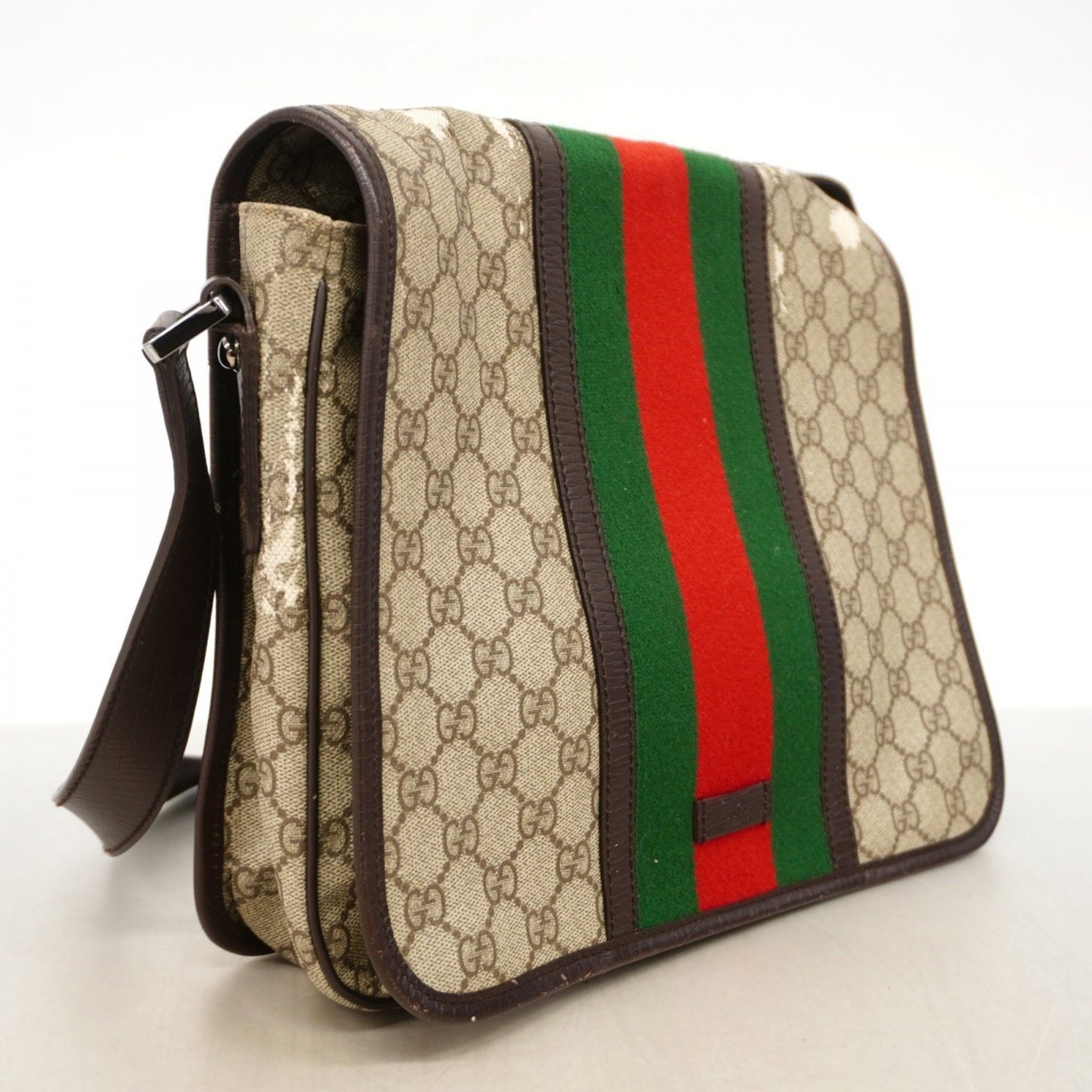 Gucci GG Supreme Sherry Line Shoulder Bag