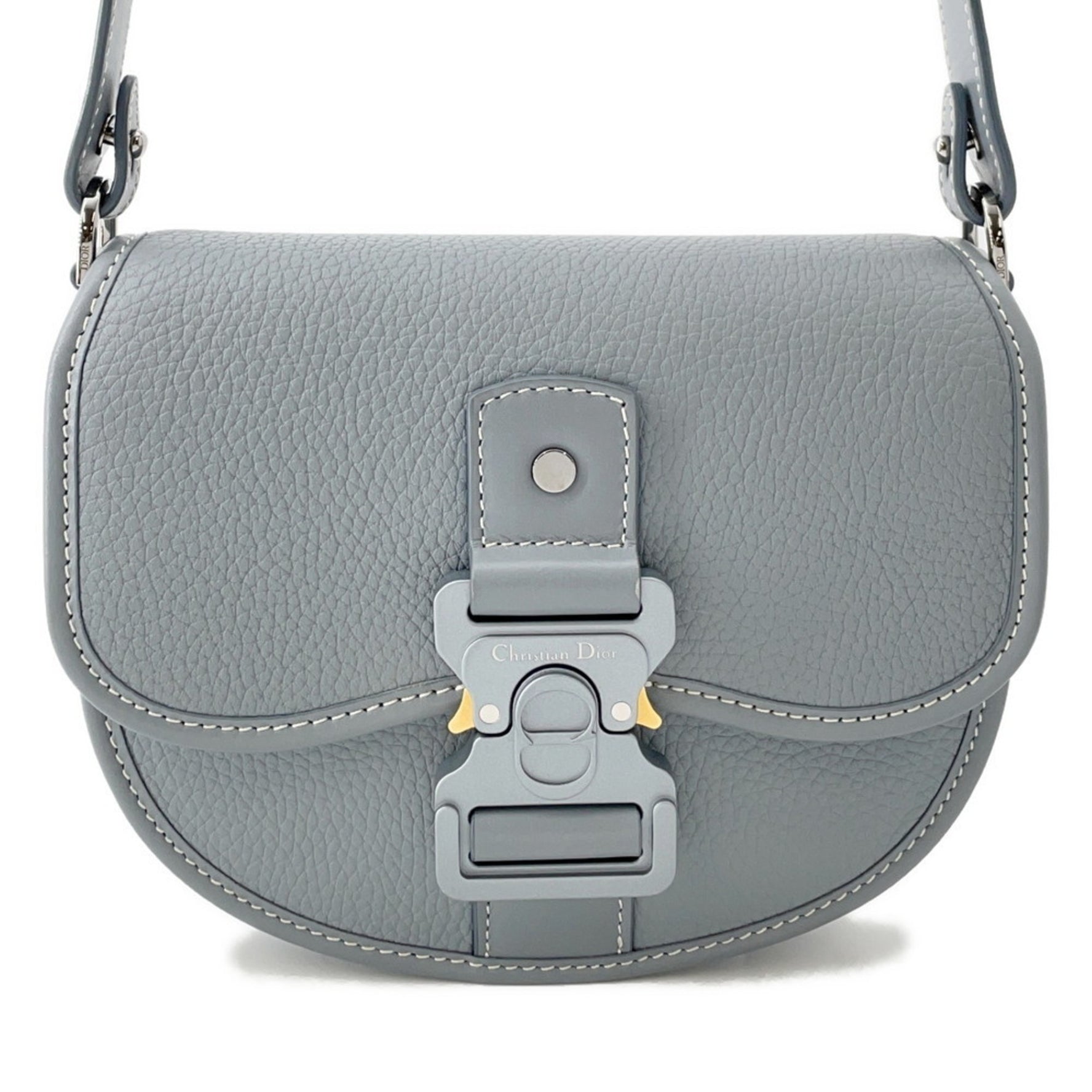 Christian Dior Gallop Leather Shoulder Bag