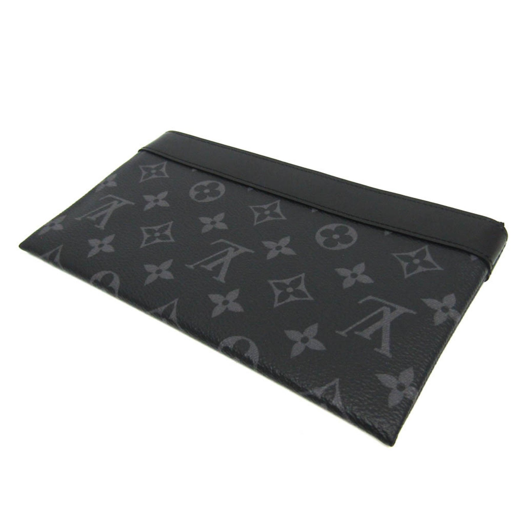 Louis Vuitton Monogram Eclipse Pochette Discovery PM Clutch Bag,Pouch