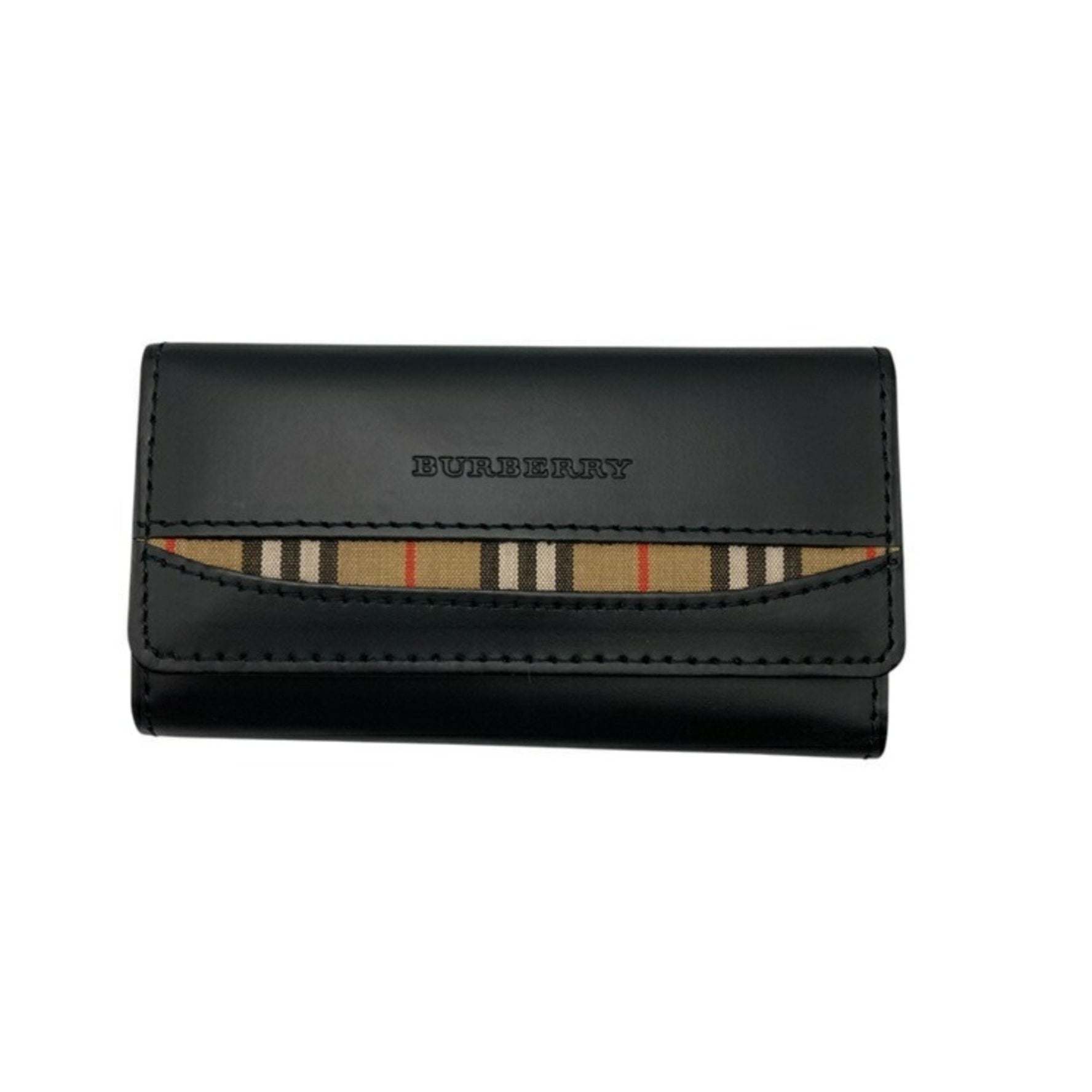 BURBERRY Nova Check key case