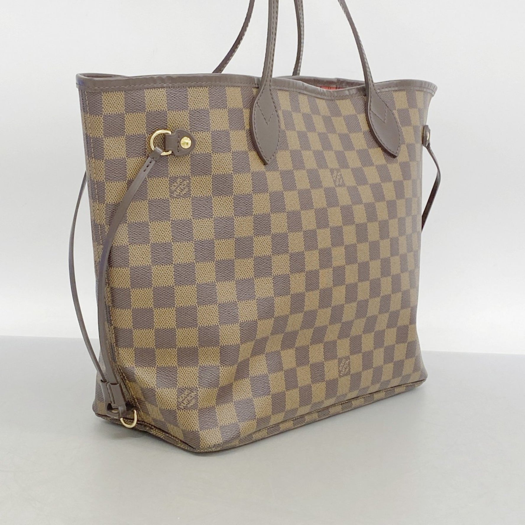 Louis Vuitton Damier Neverfull MM Tote Bag N51105 Ebene Women's