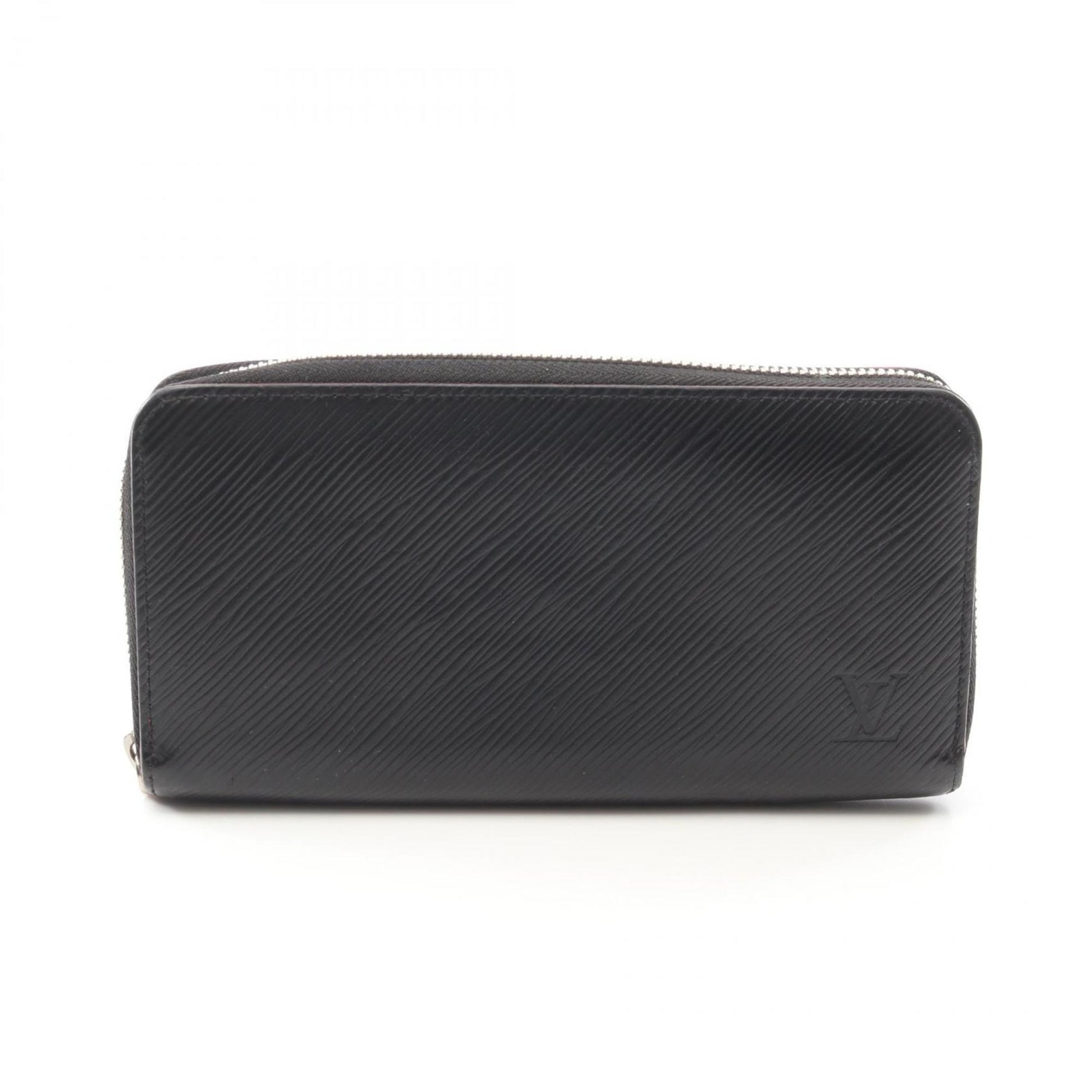 Louis Vuitton Zippy Wallet Round Long Leather Epi Black Pink