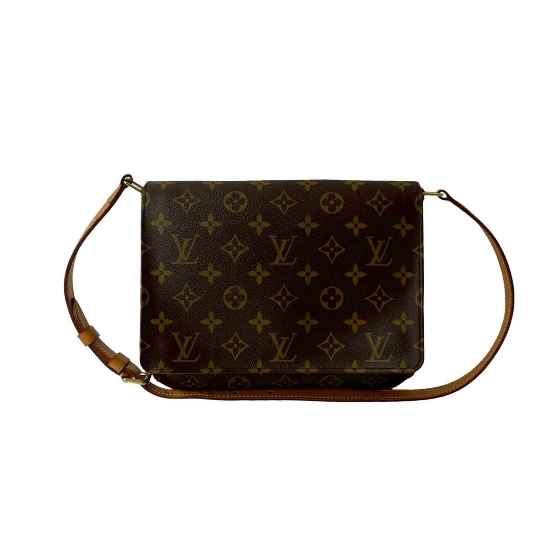 Louis Vuitton Musette Tango Monogram Leather Shoulder Bag/Pochette in