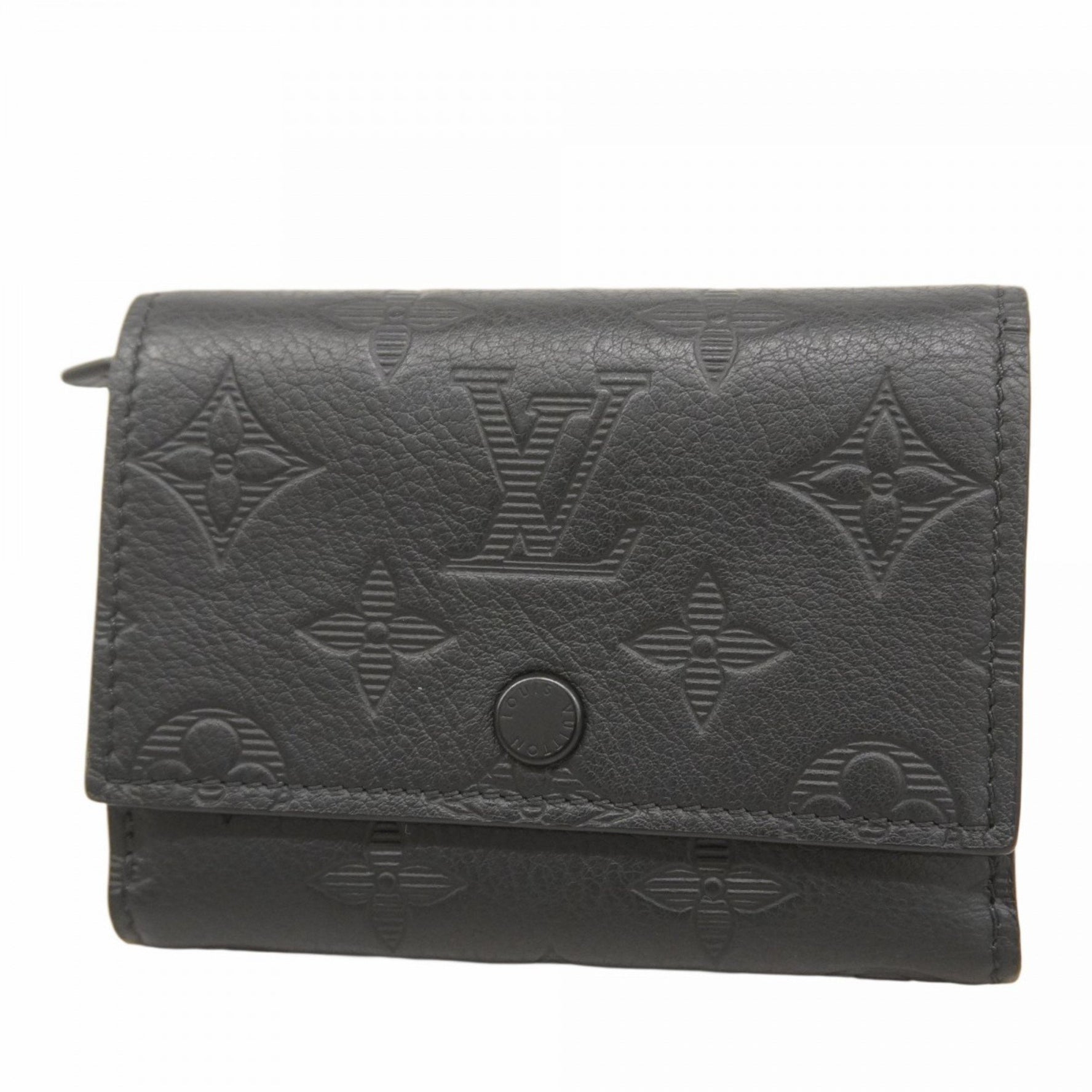 Louis Vuitton Monogram Shadow Victor Wallet Tri-fold